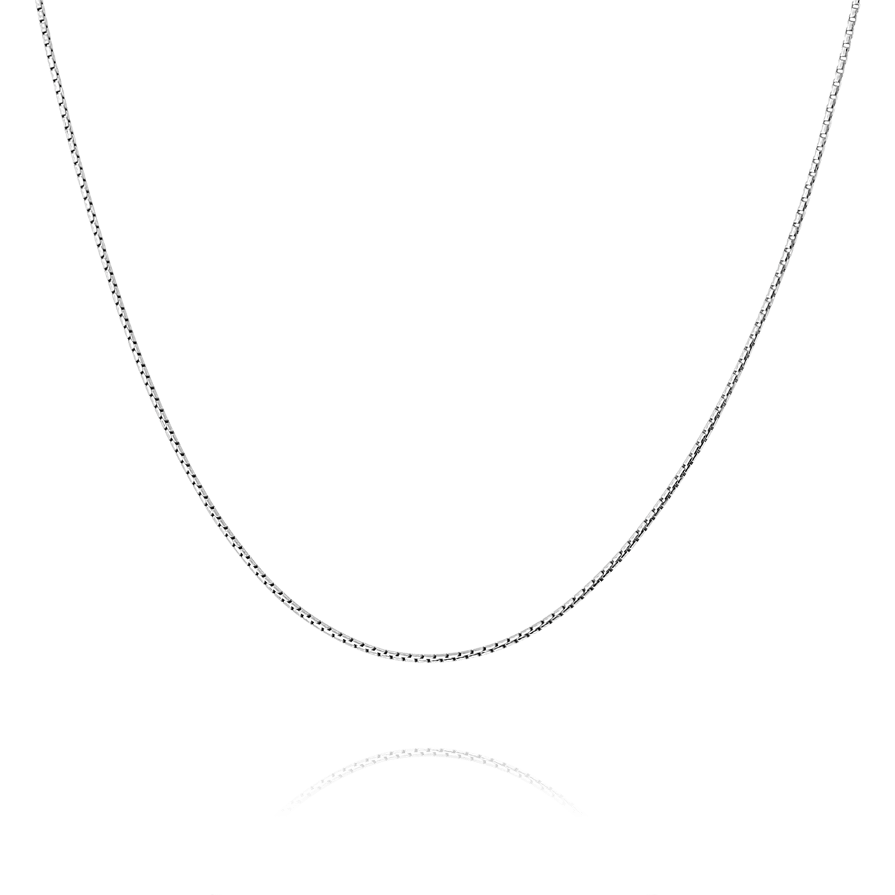 Gerecycleerd zilveren ketting schakel