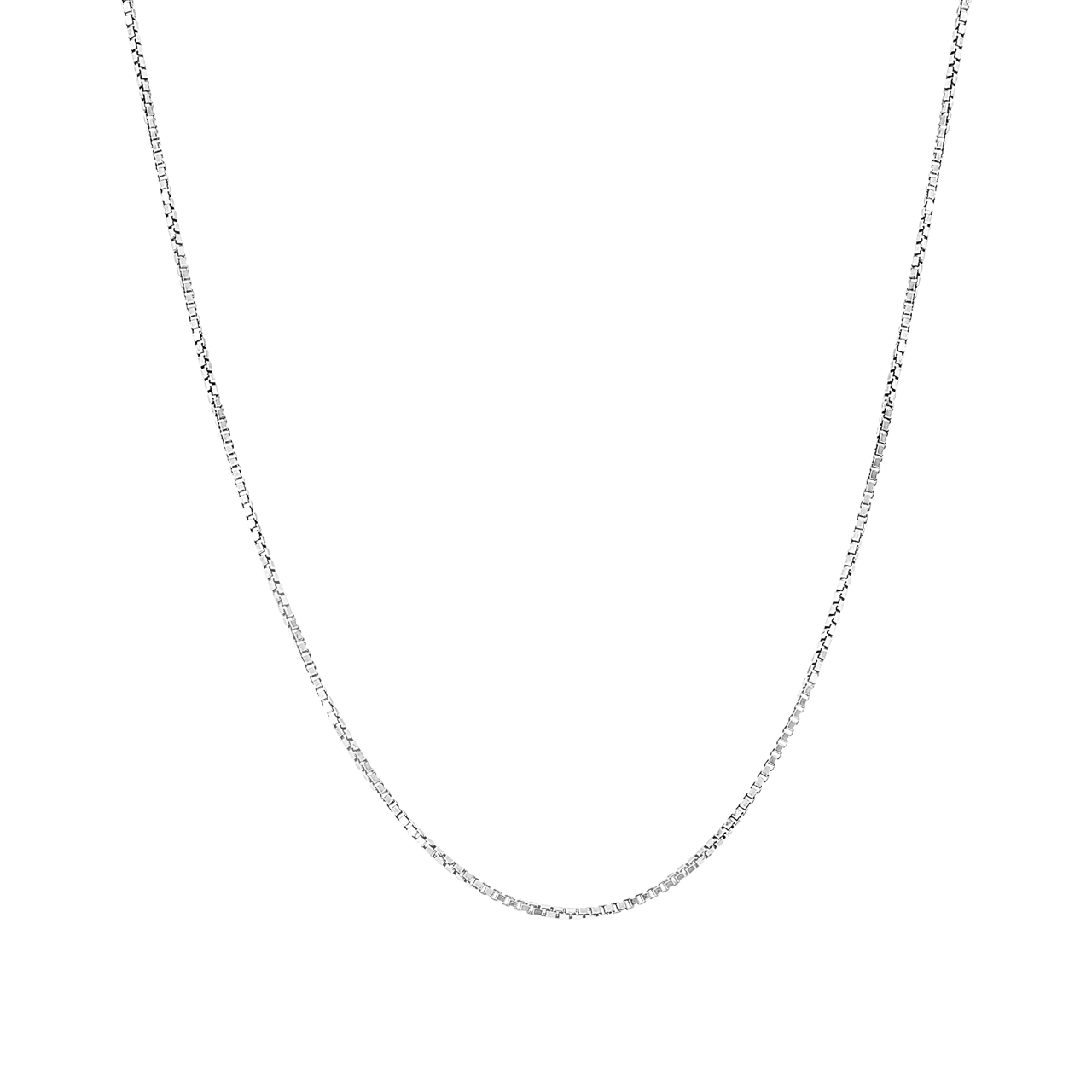 Gerecycled zilveren ketting schakel