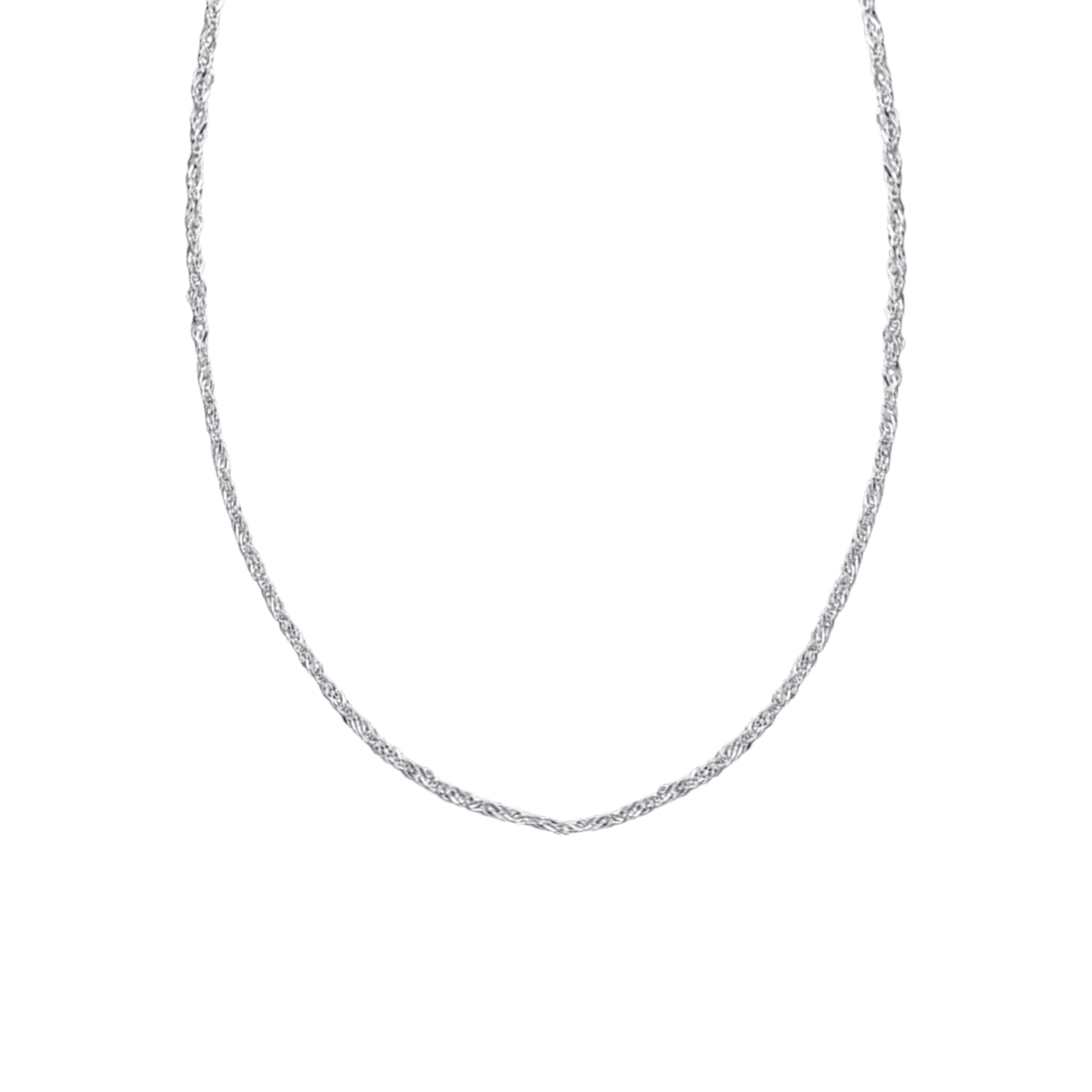 Kette aus 925 Silber, Kettenglied Singapur