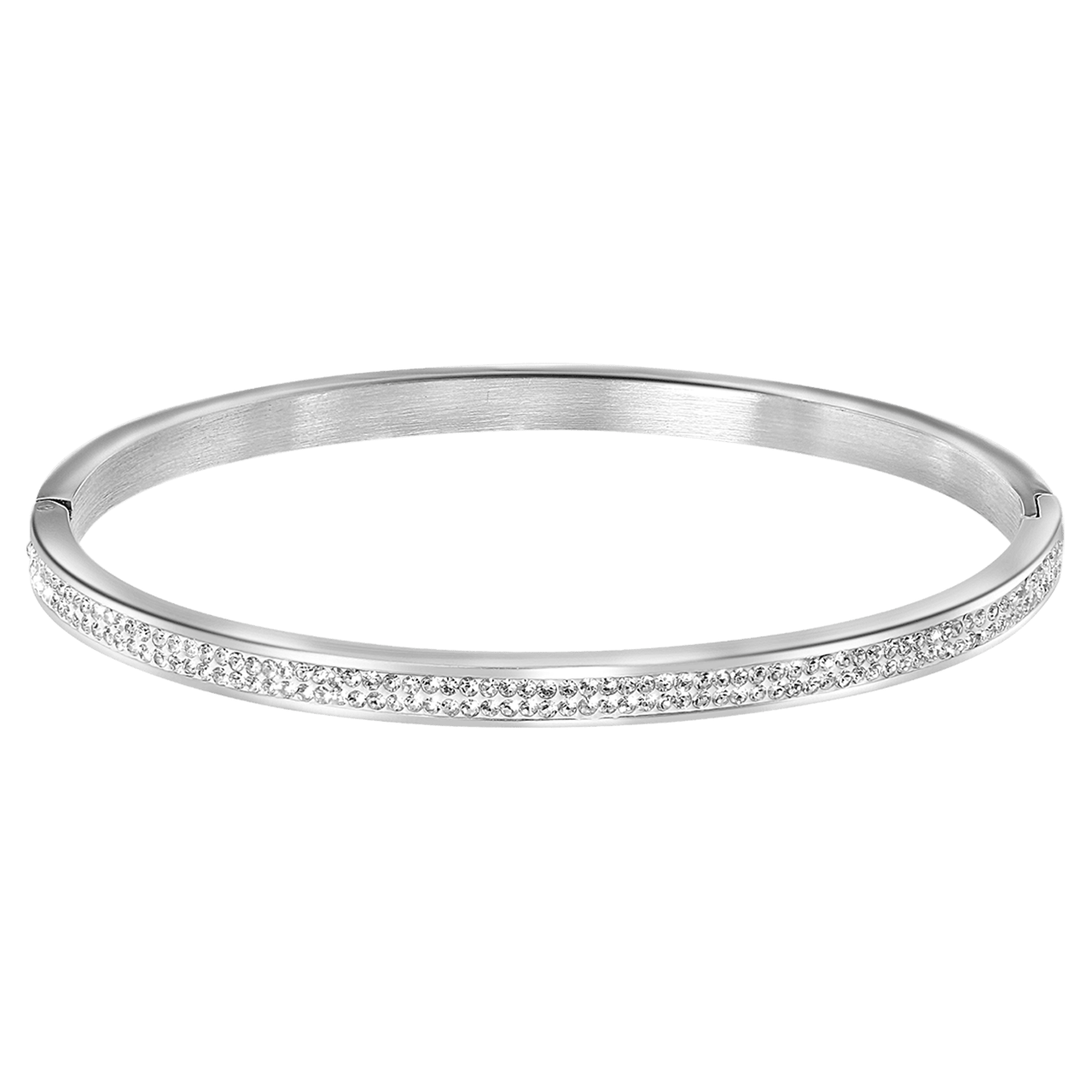 Guess stainless steel bangle armband kristal