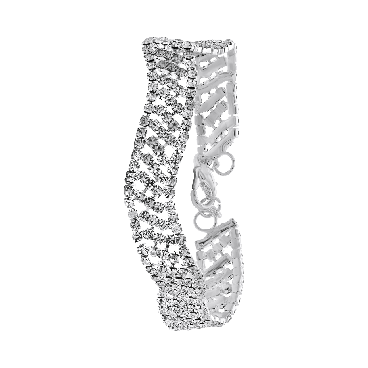 Red Carpet byoux armband zilverkleurig