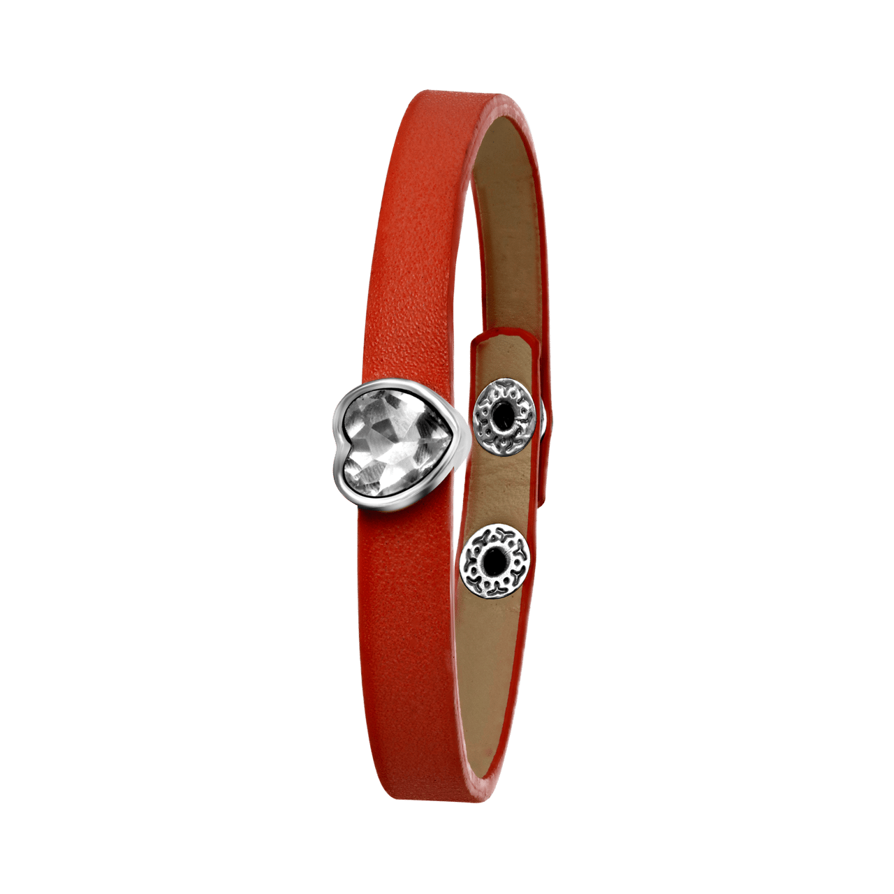 Byoux-Armband mit rosafarbenem Herz