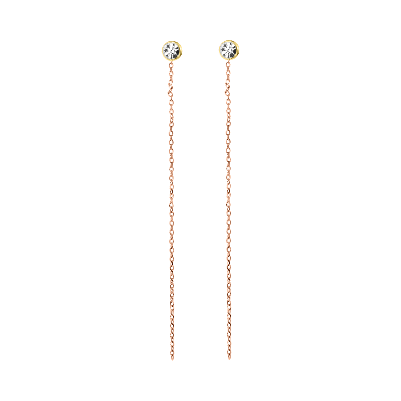 Zilverkleurige byoux oorknoppen set