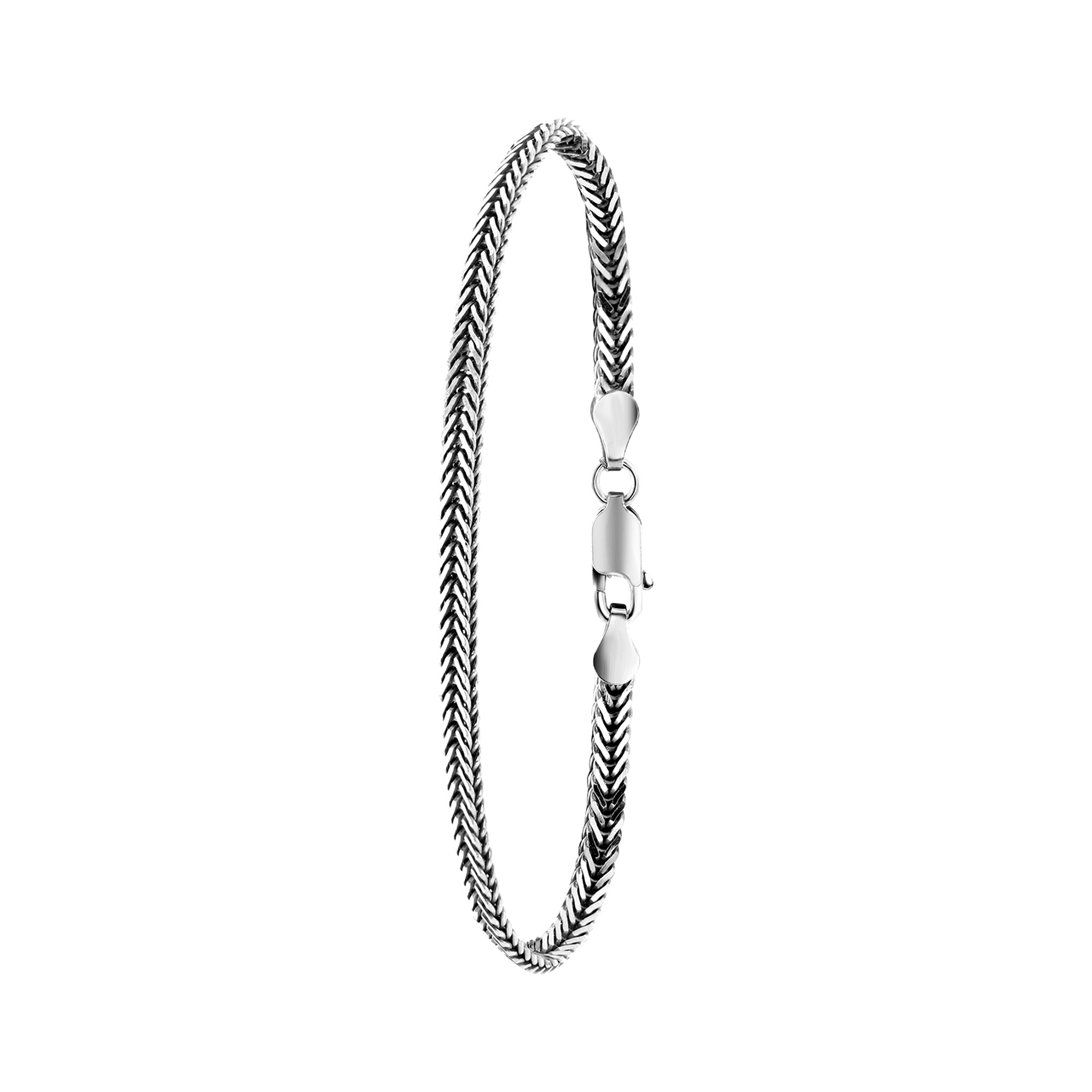 Armband aus 925 Silber Spiga Gourmet Bali