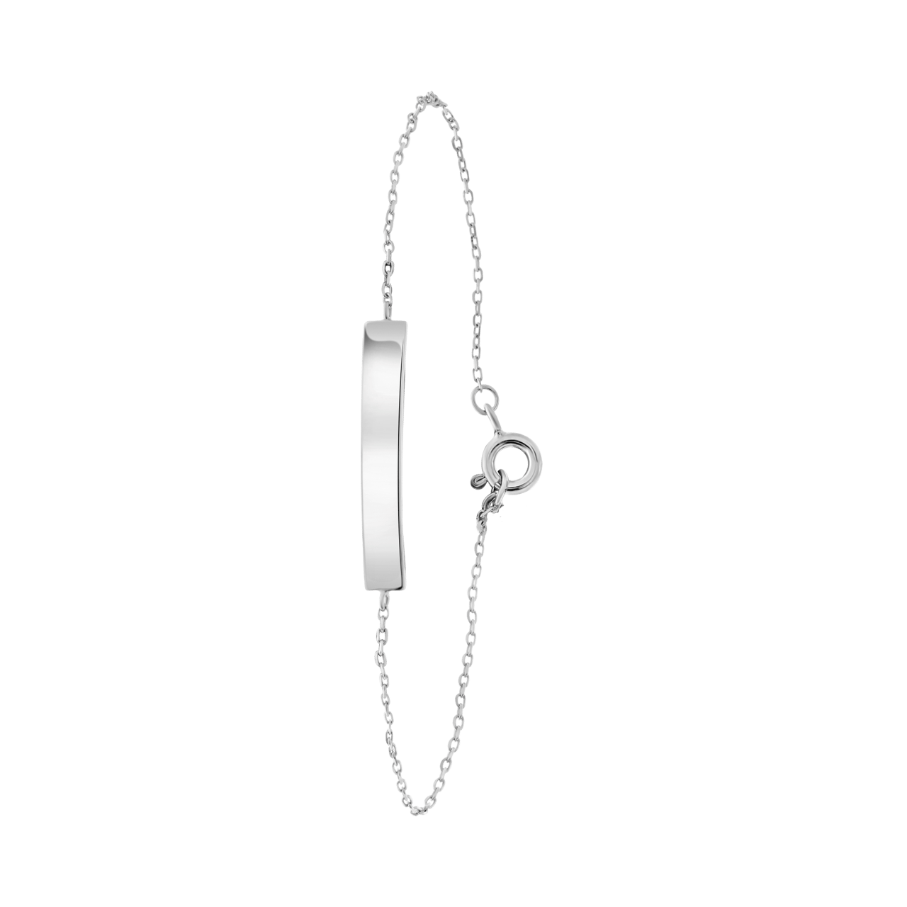 Armband aus 925 Silber, Steg