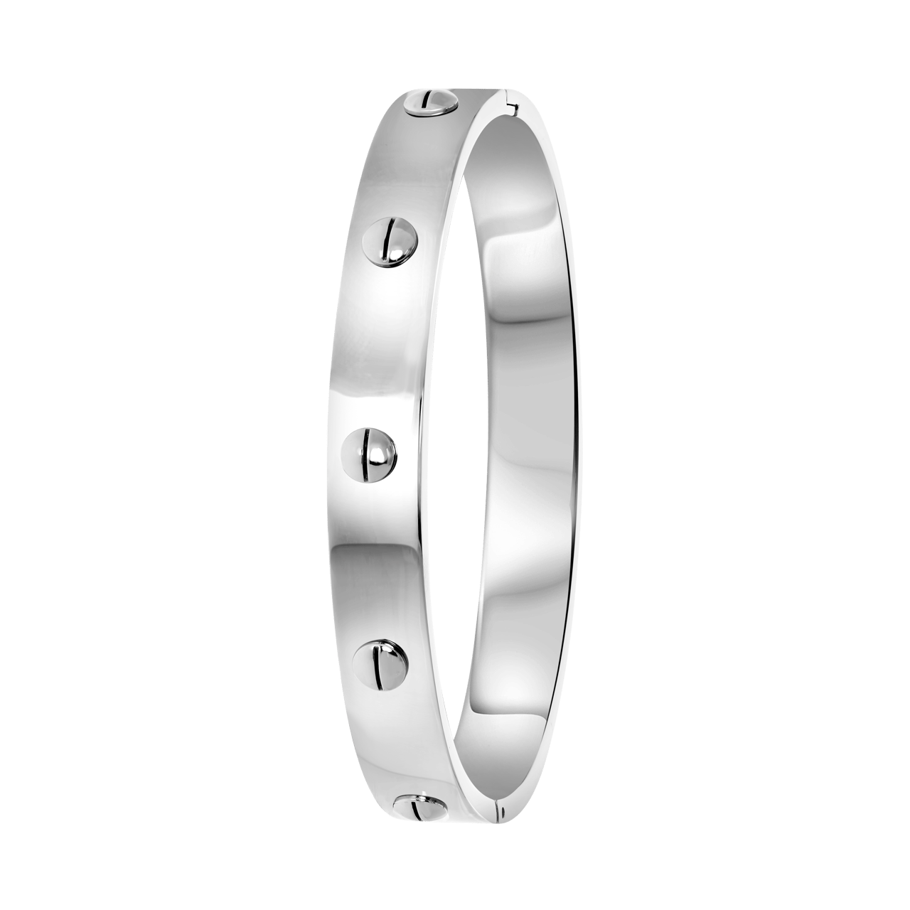 Stalen armband bangle dots