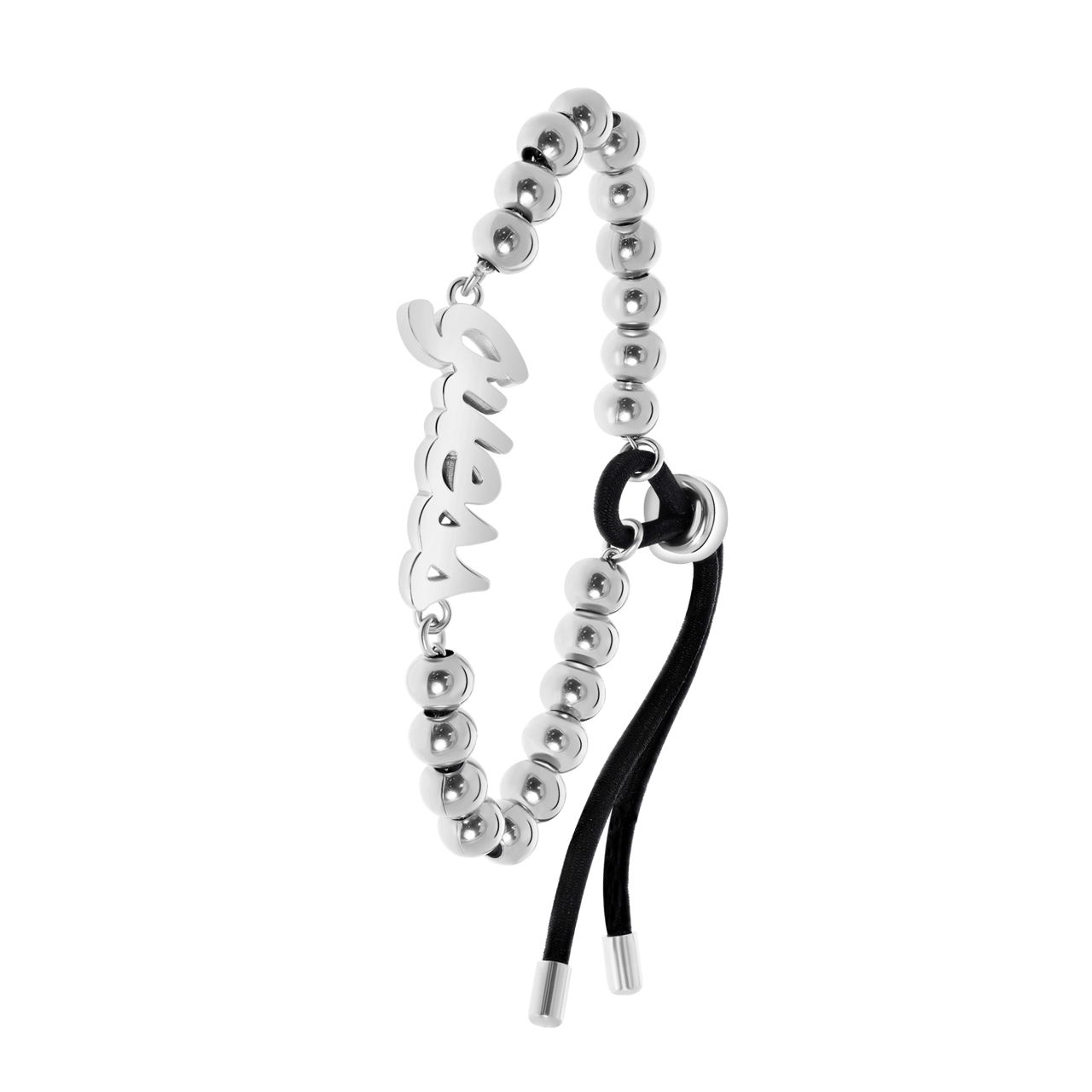 Edelstahl-Armband von Guess mit Guess Logo