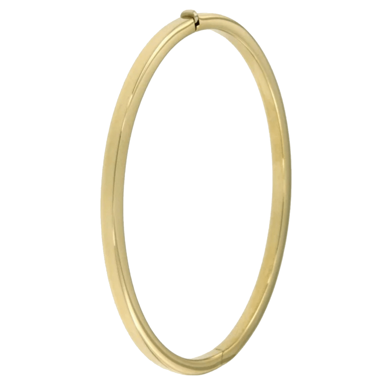 Ovaler Armreif aus 585 Gelbgold