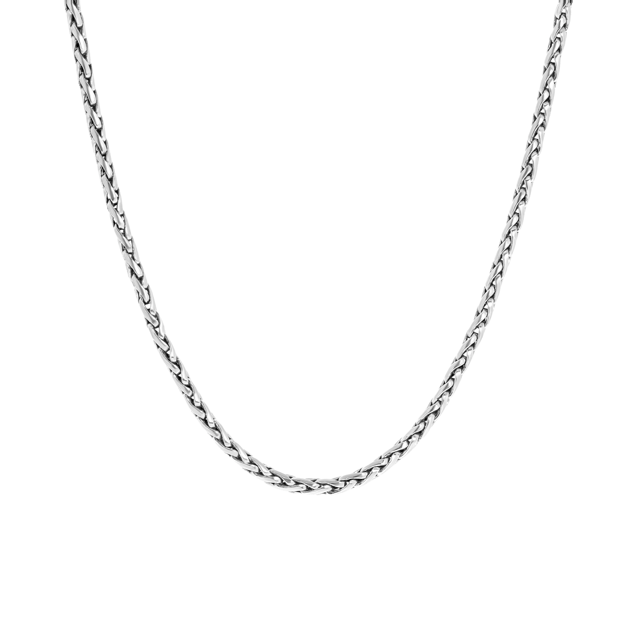 Kette aus 925 Silber, Fuchsschwanzverschluss