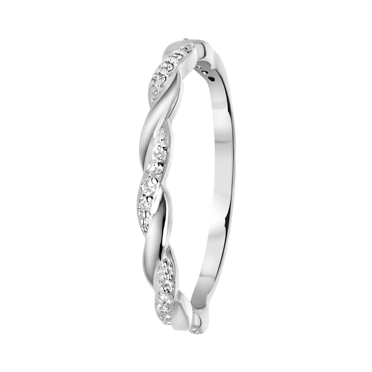 Ring, 925 Silber, mit Zirkonia