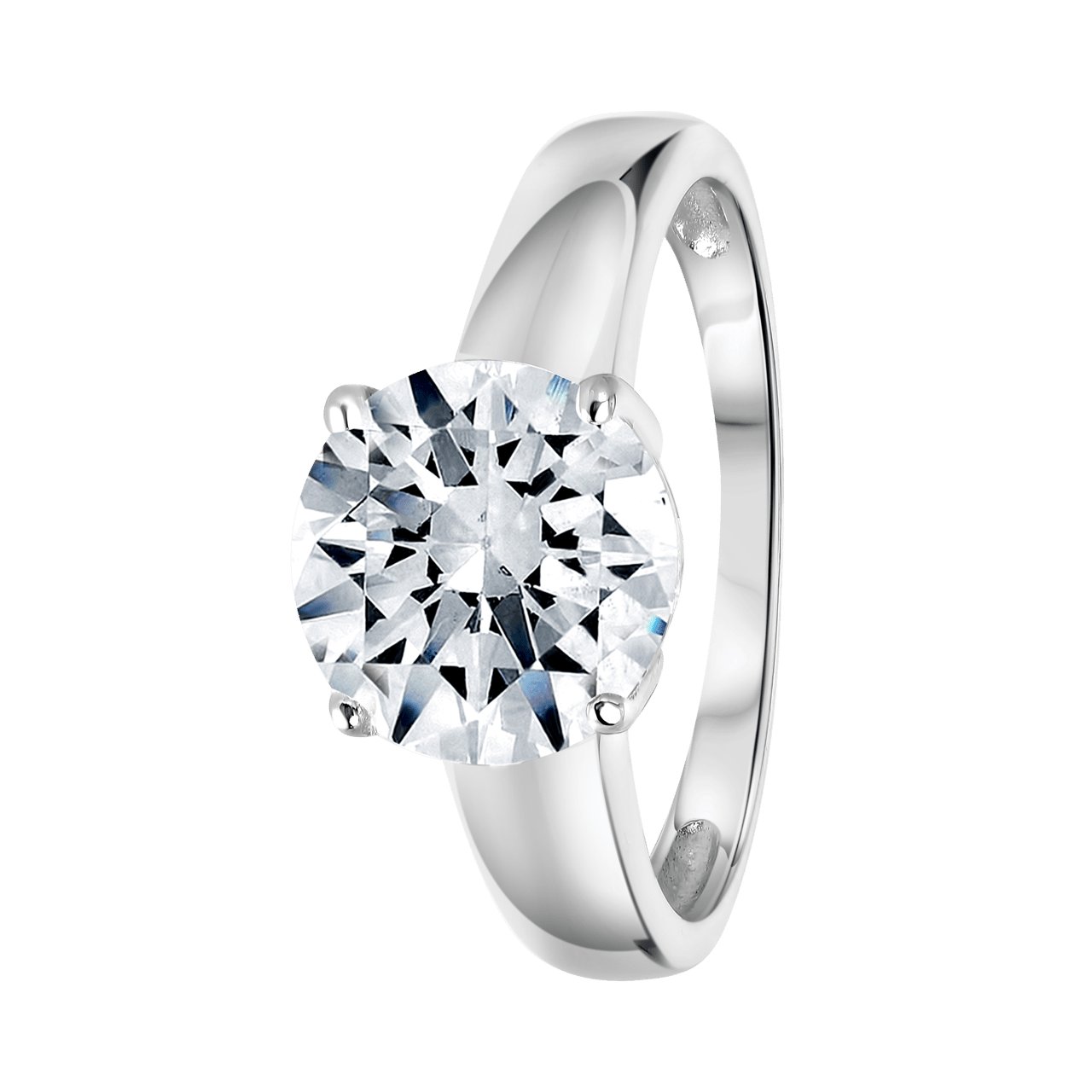 Ring, 925 Silber, mit Zirkonia