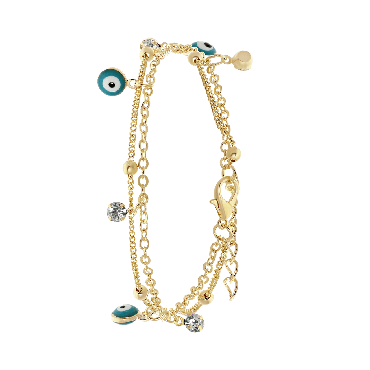 Bijoux goudkleurige enkelbandje voor dames