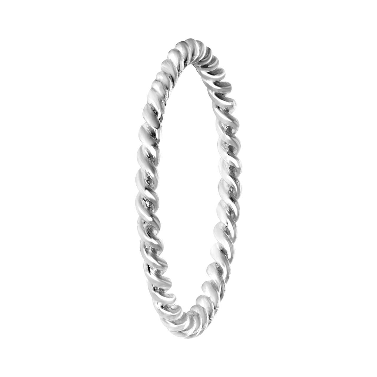 Bijoux zilverkleurige ring voor dames