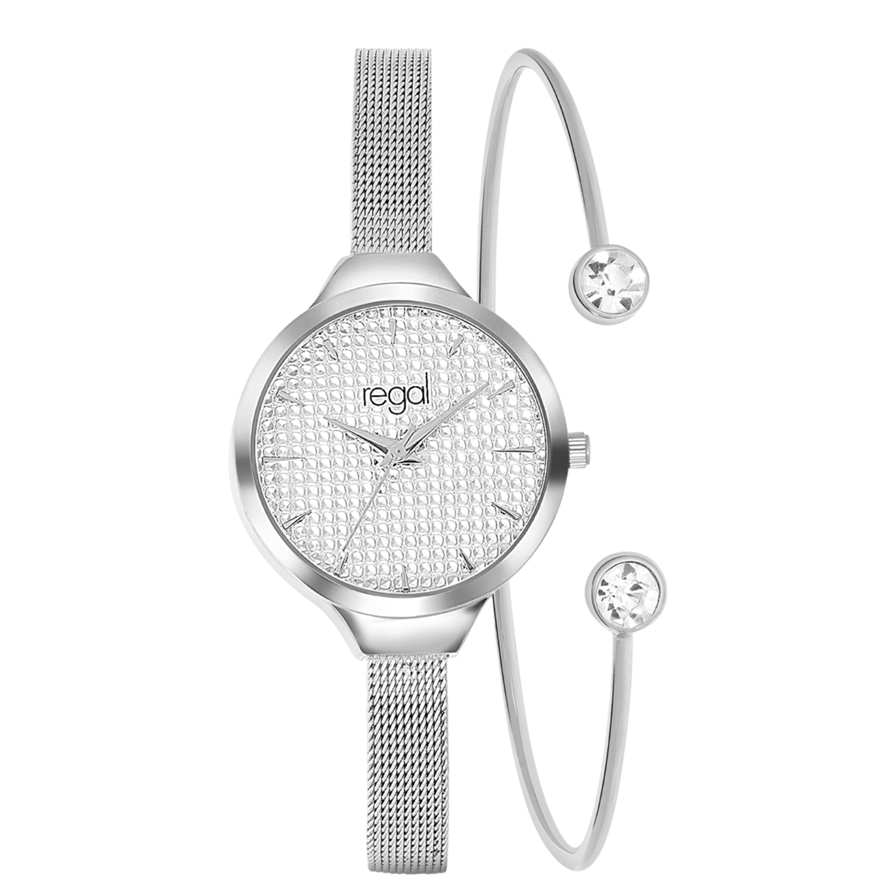 Regal horloge met armband in cadeaudoosje