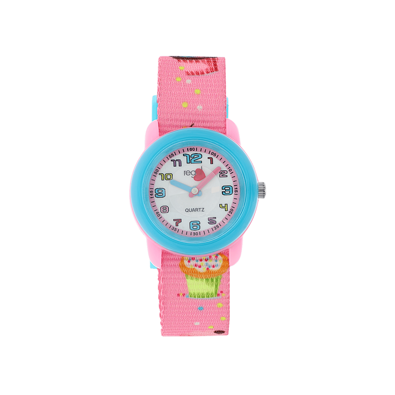 Regal kinder horloge met roze band