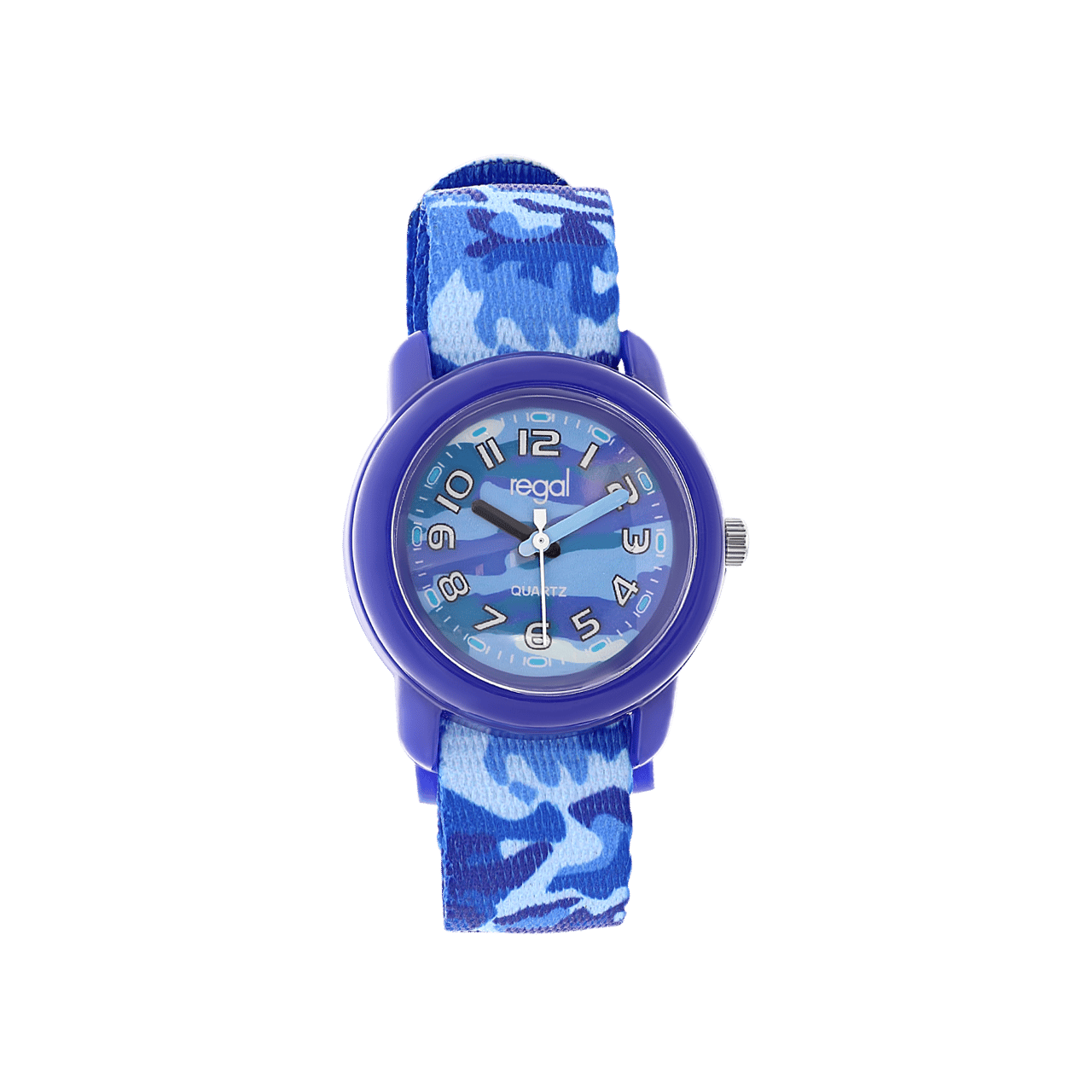 Regal Kinderuhr mit blauem Armband