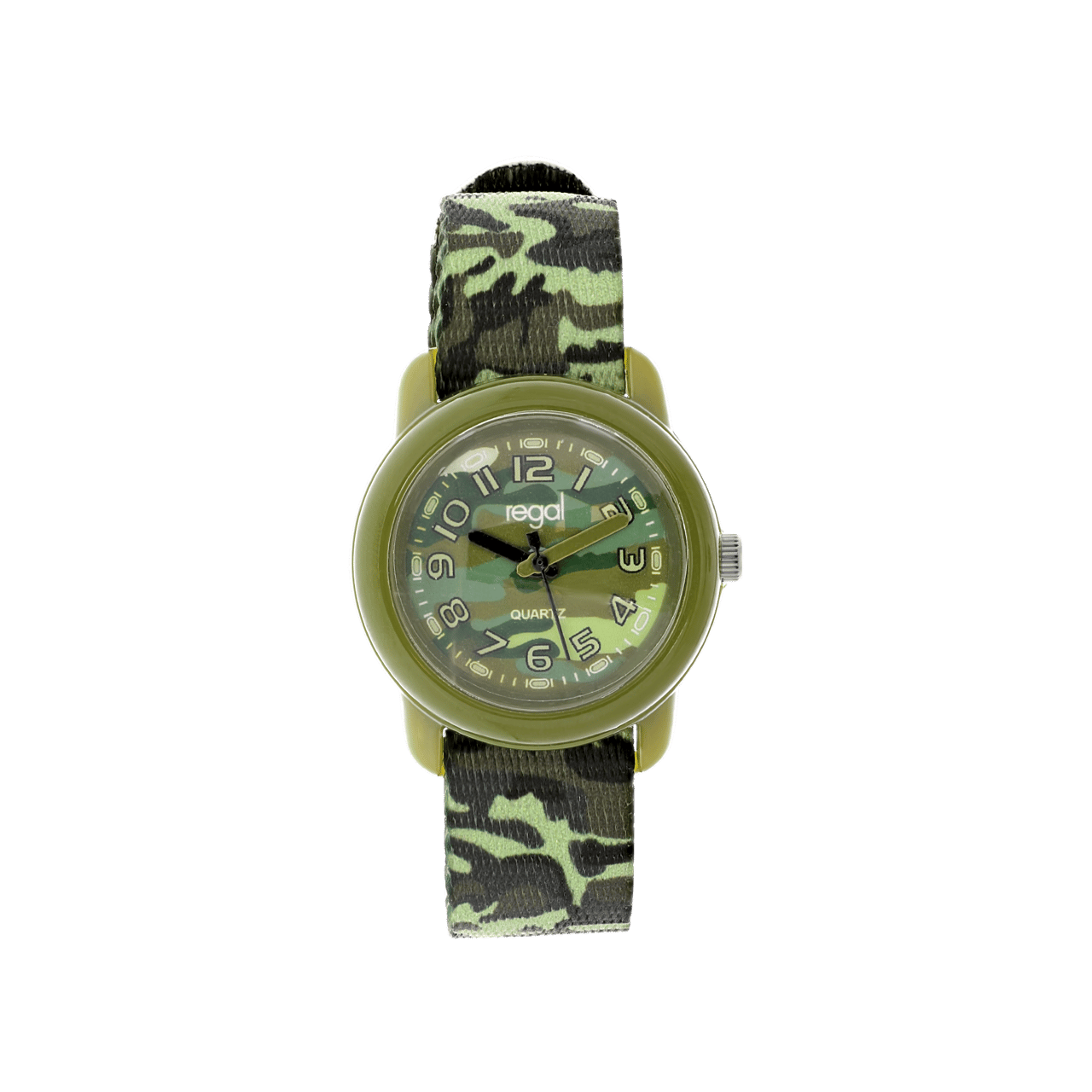 Regal kinder horloge met groene band