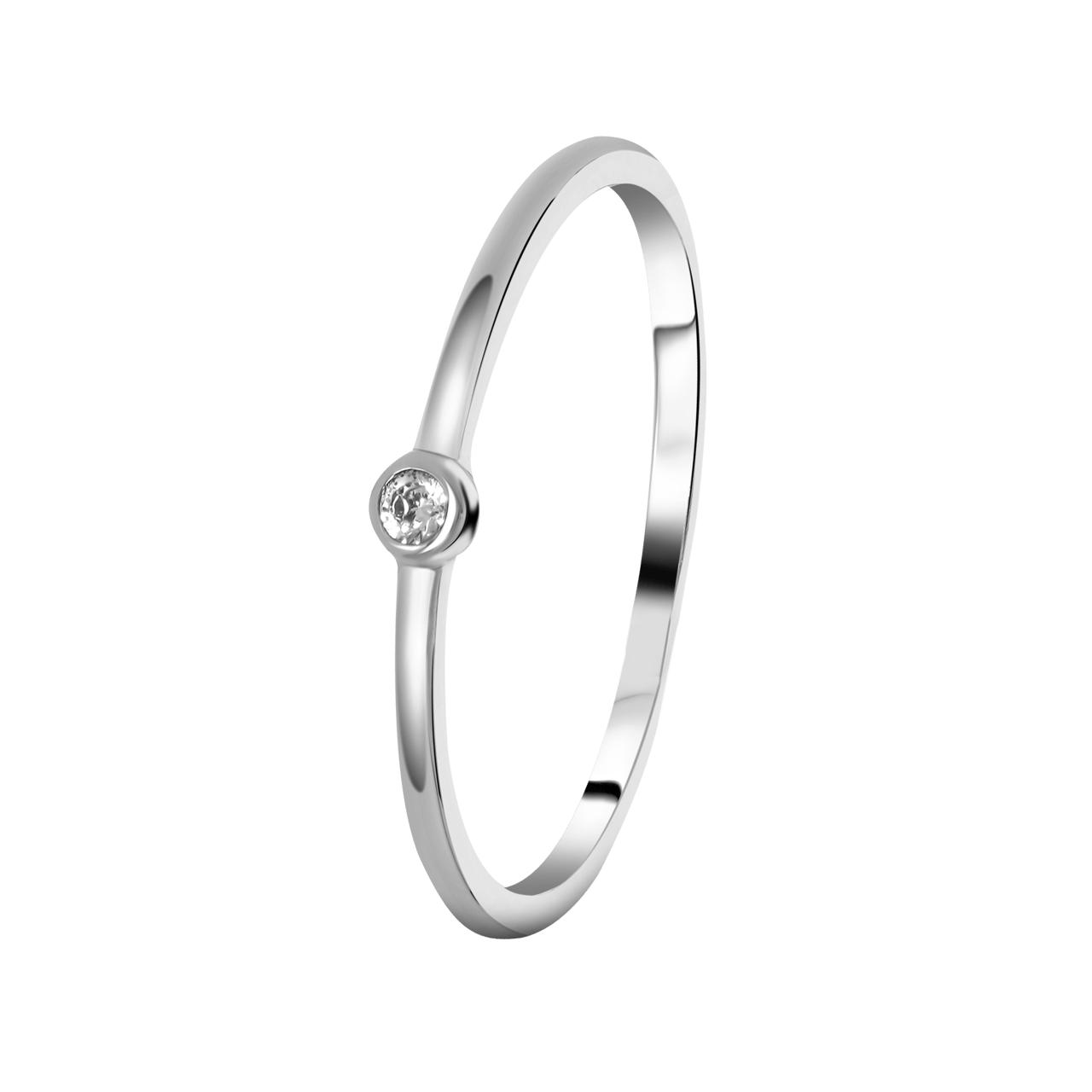 Ring, 925 Silber, mit Zirkonia