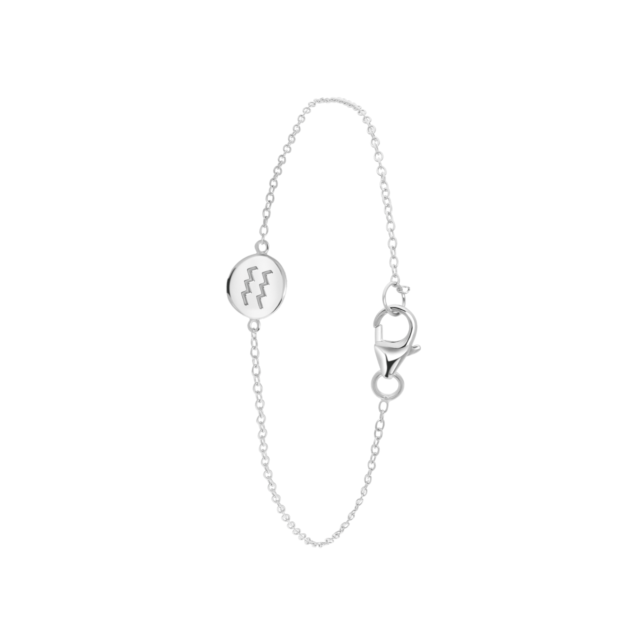 Silberarmband mit Sternzeichen-Anhänger