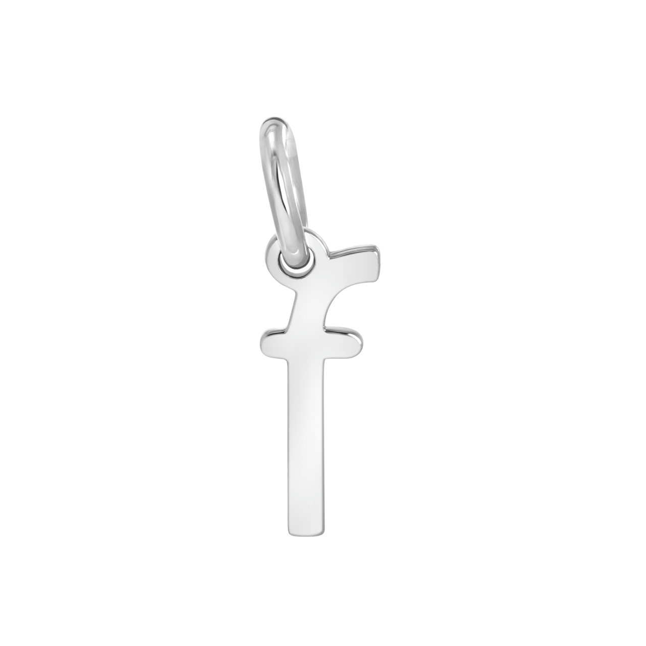 Zilveren hanger alfabet