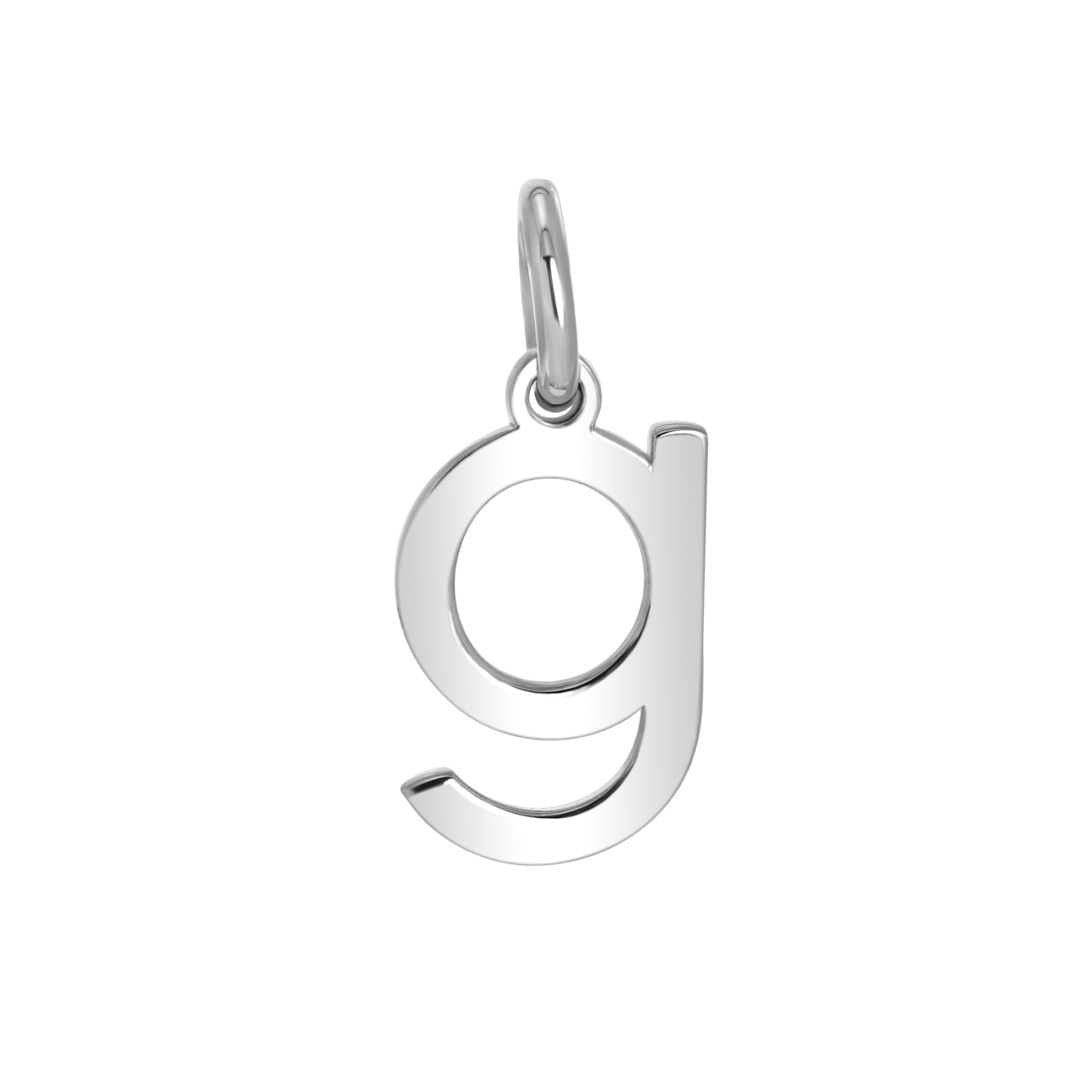 Anhänger, 925 Silber, Alphabet