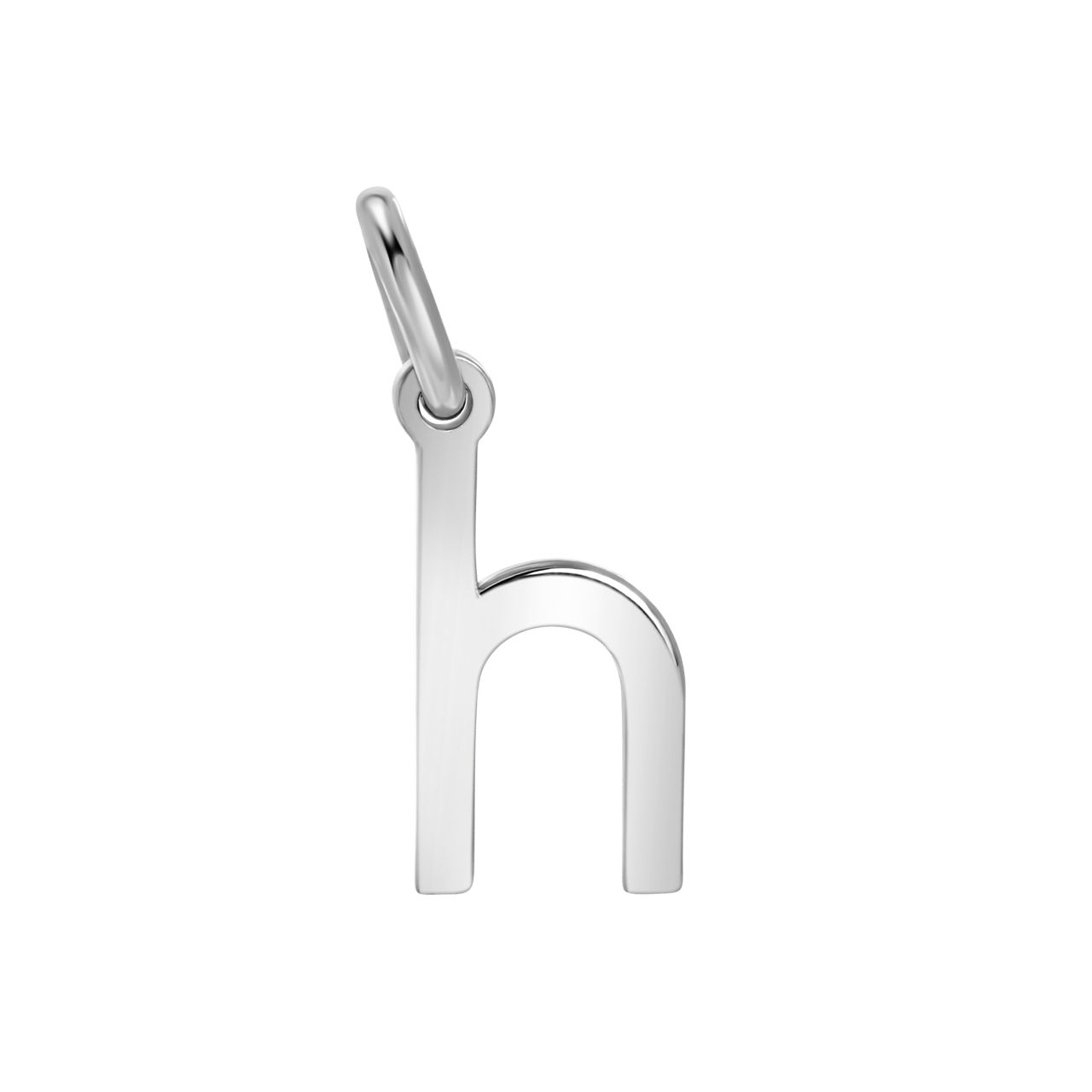 Zilveren hanger alfabet
