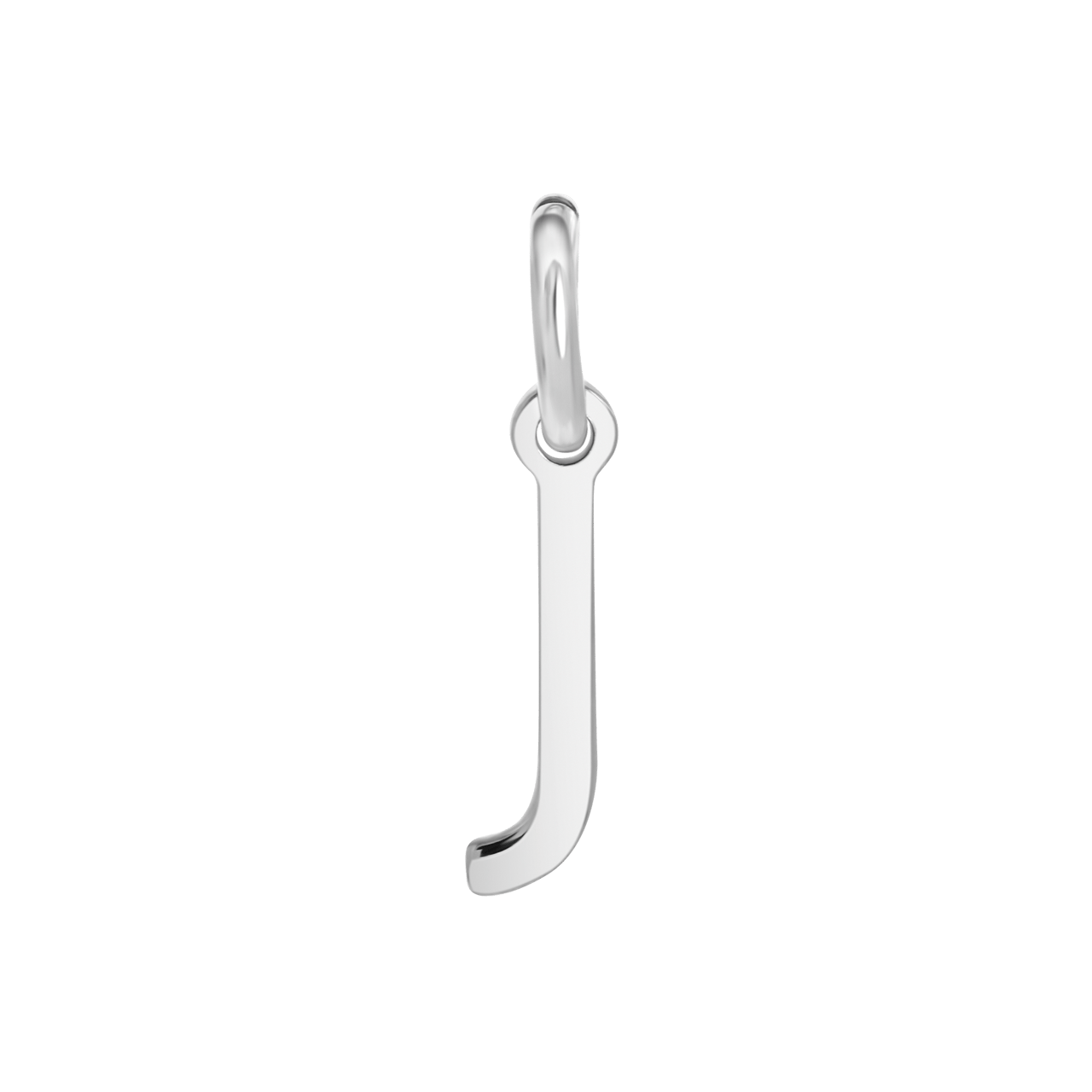 Zilveren hanger alfabet