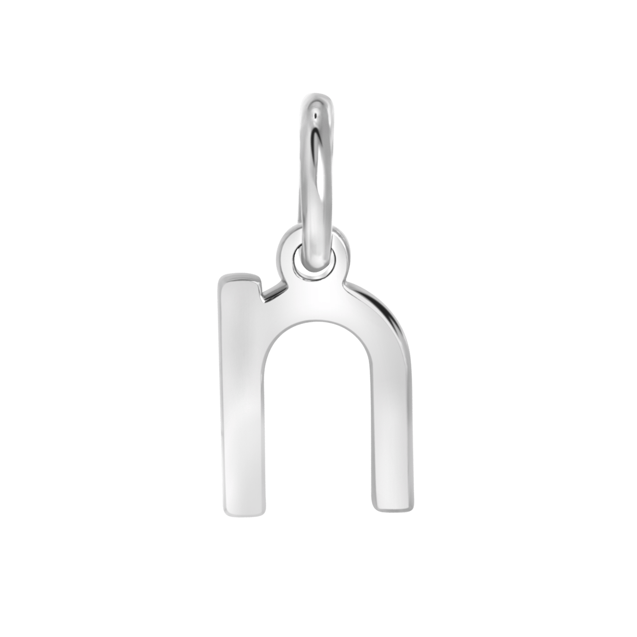 Zilveren hanger alfabet
