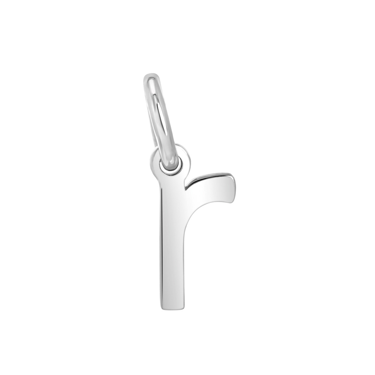 Zilveren hanger alfabet
