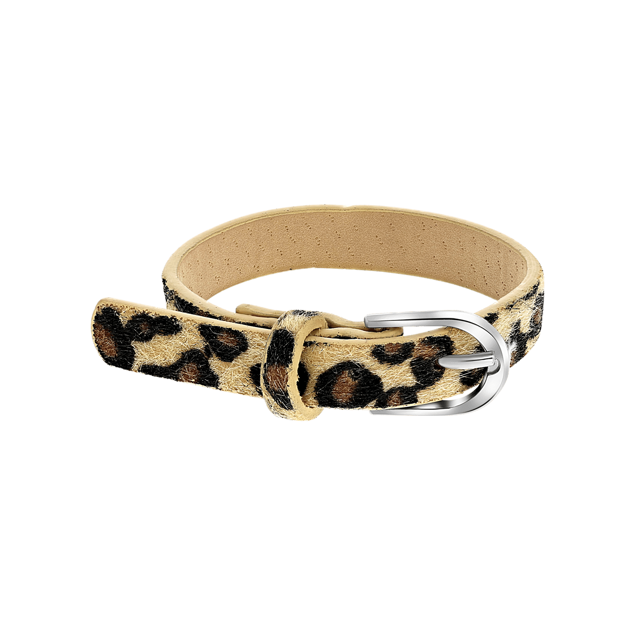 Byoux armband dierenprint camel