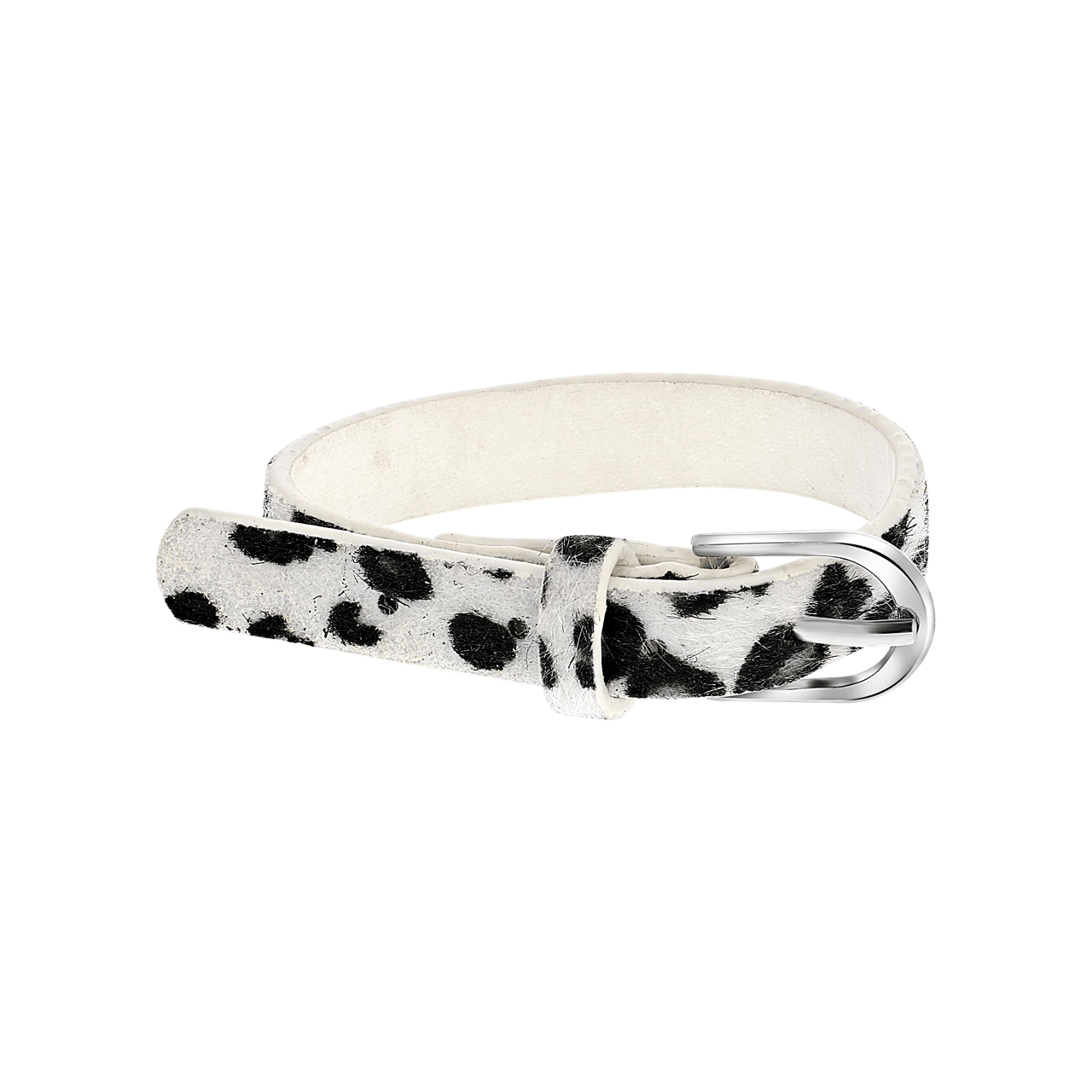 Byoux armband dierenprint wit