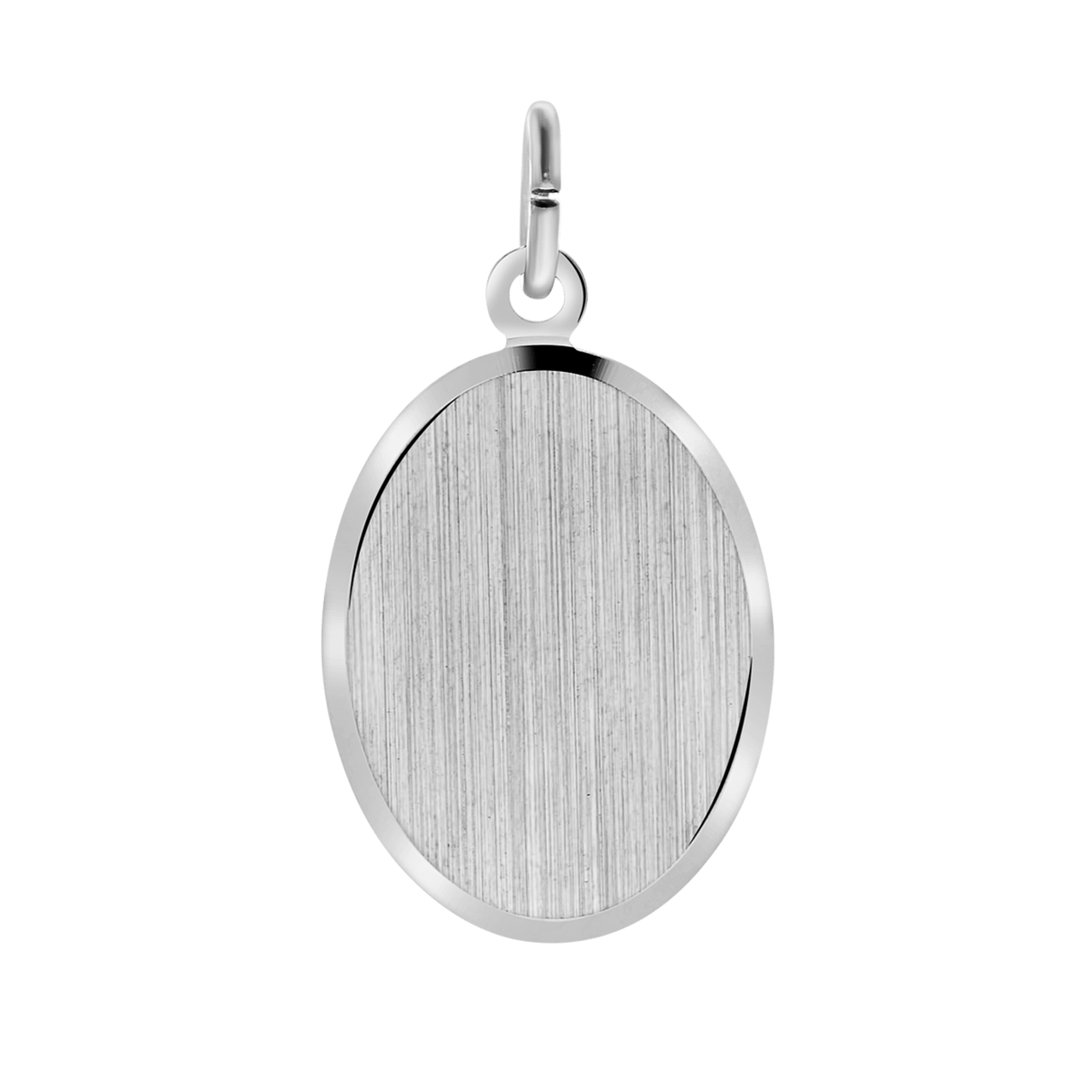 Silberanhänger, oval