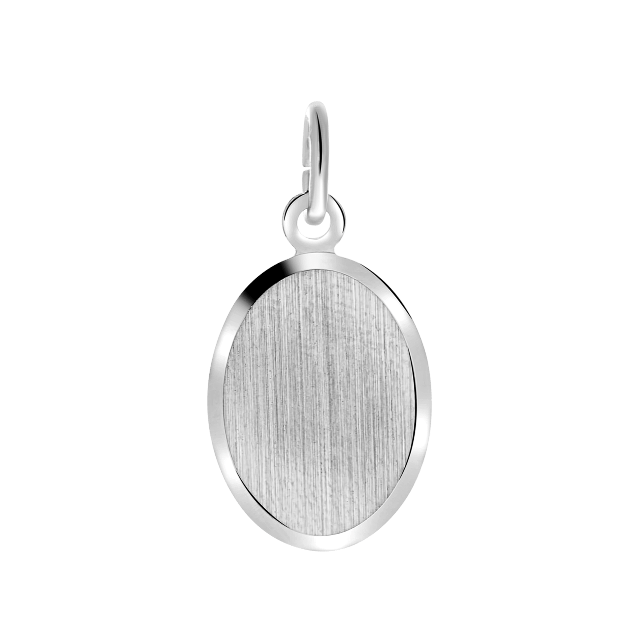 Silberanhänger, oval