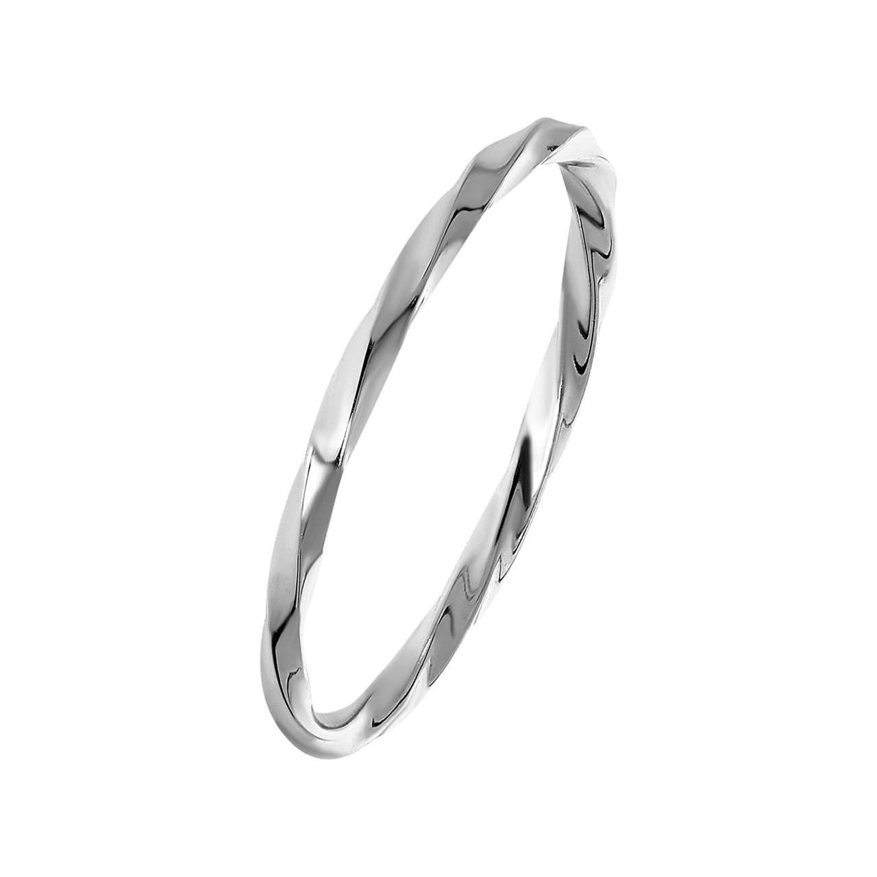 Ring, 925 Silber, Drehoptik