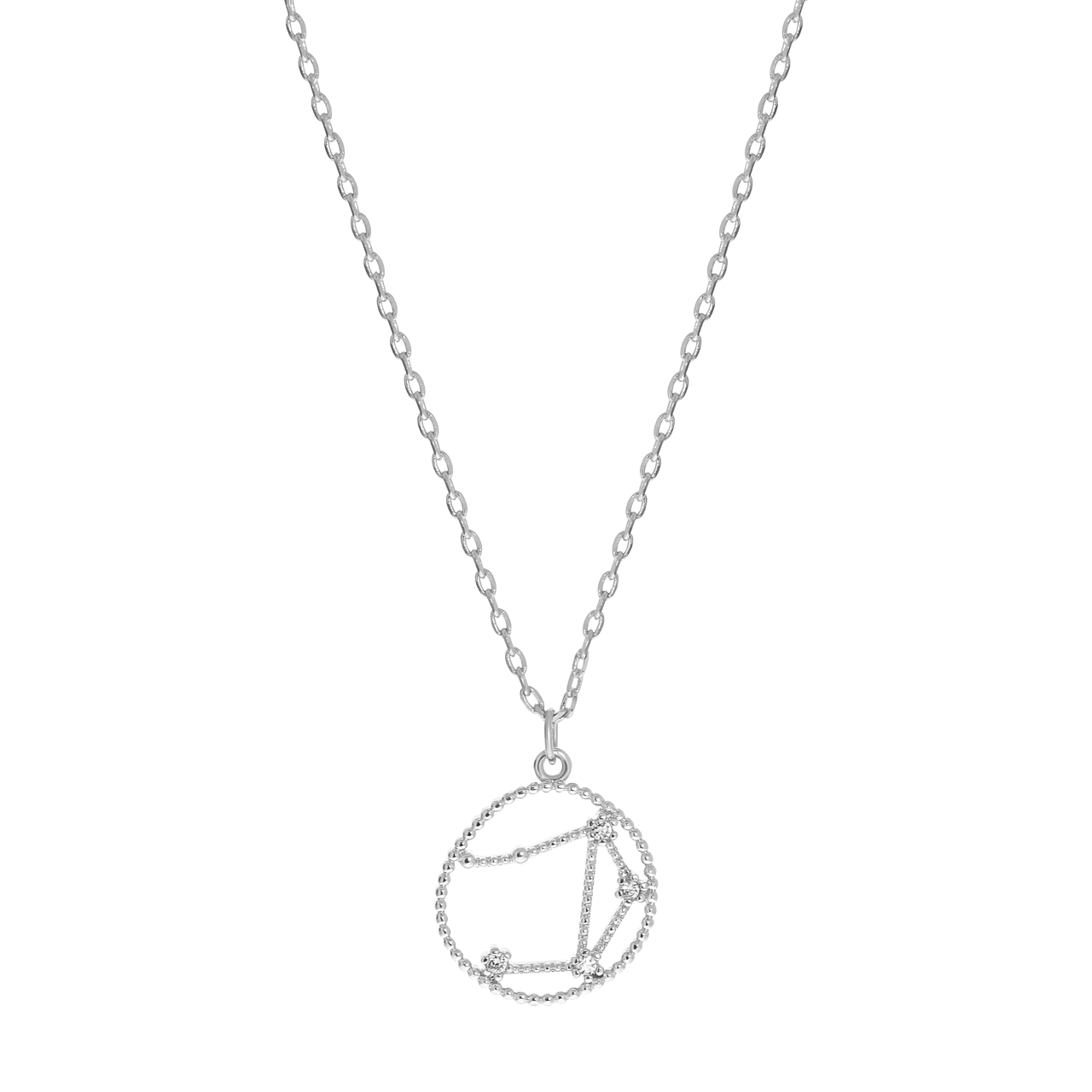 Byoux ketting sterrenbeeld weegschaal
