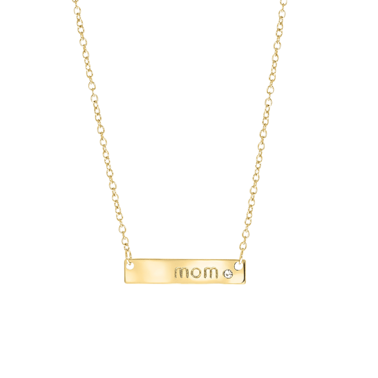 Bijoux goudkleurige ketting met hanger voor dames