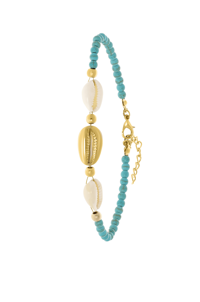 Bijoux goudkleurige enkelbandje voor dames