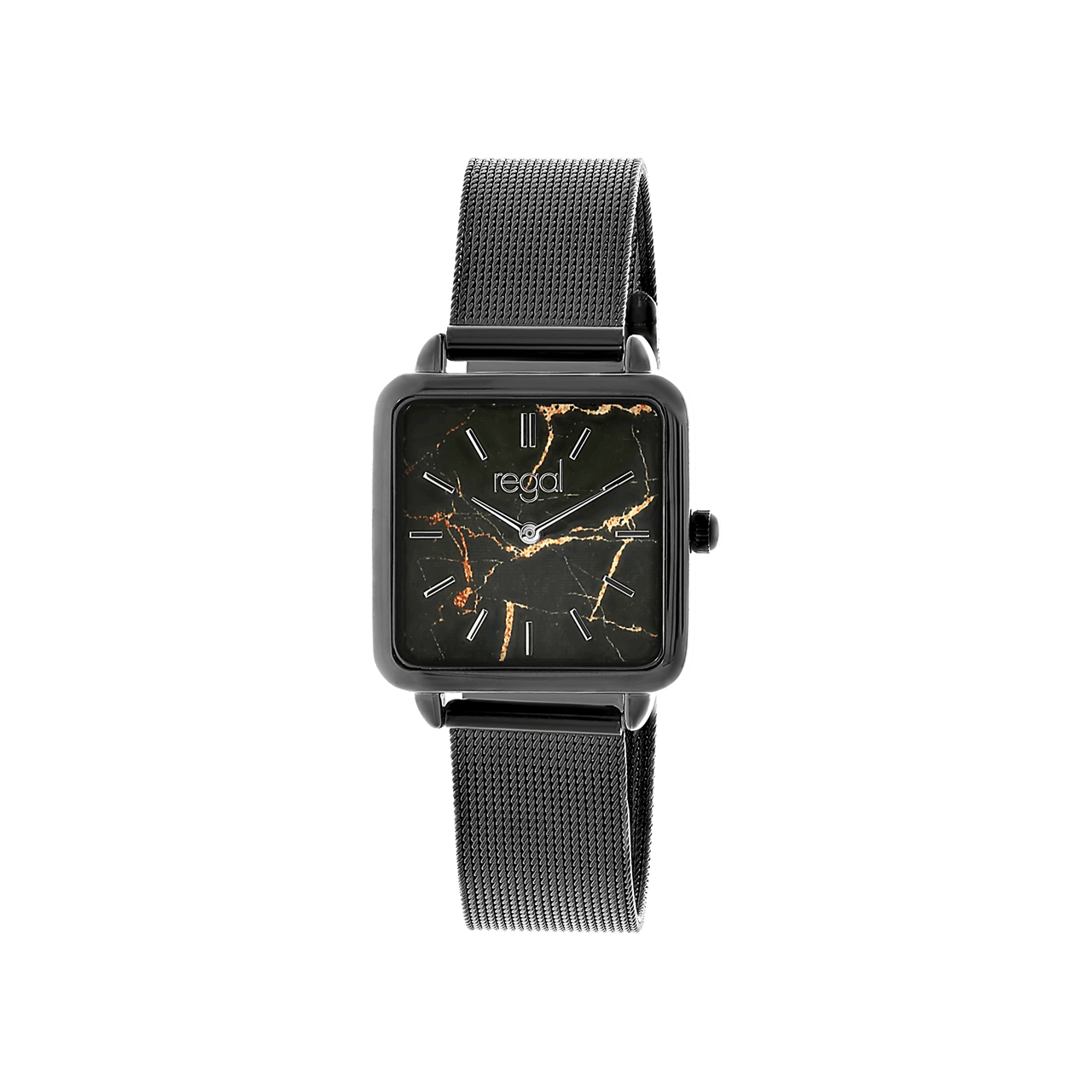Regal dameshorloge met mesh band