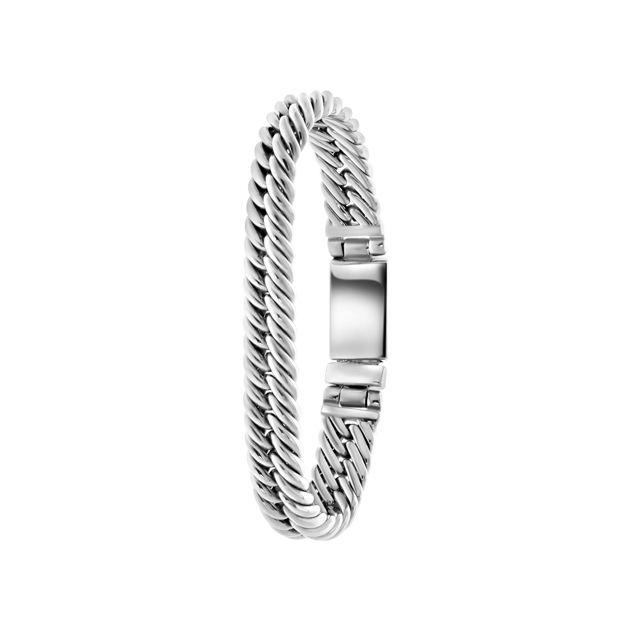 Stainless steel armband gourmetschakel