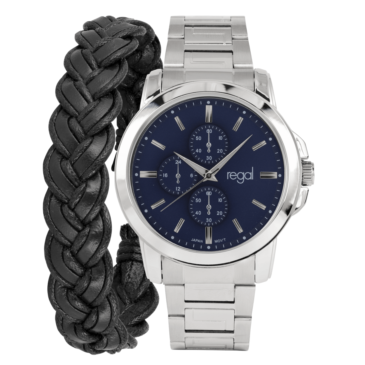 Regal Armbanduhr für Herren in Geschenkbox mit Armband