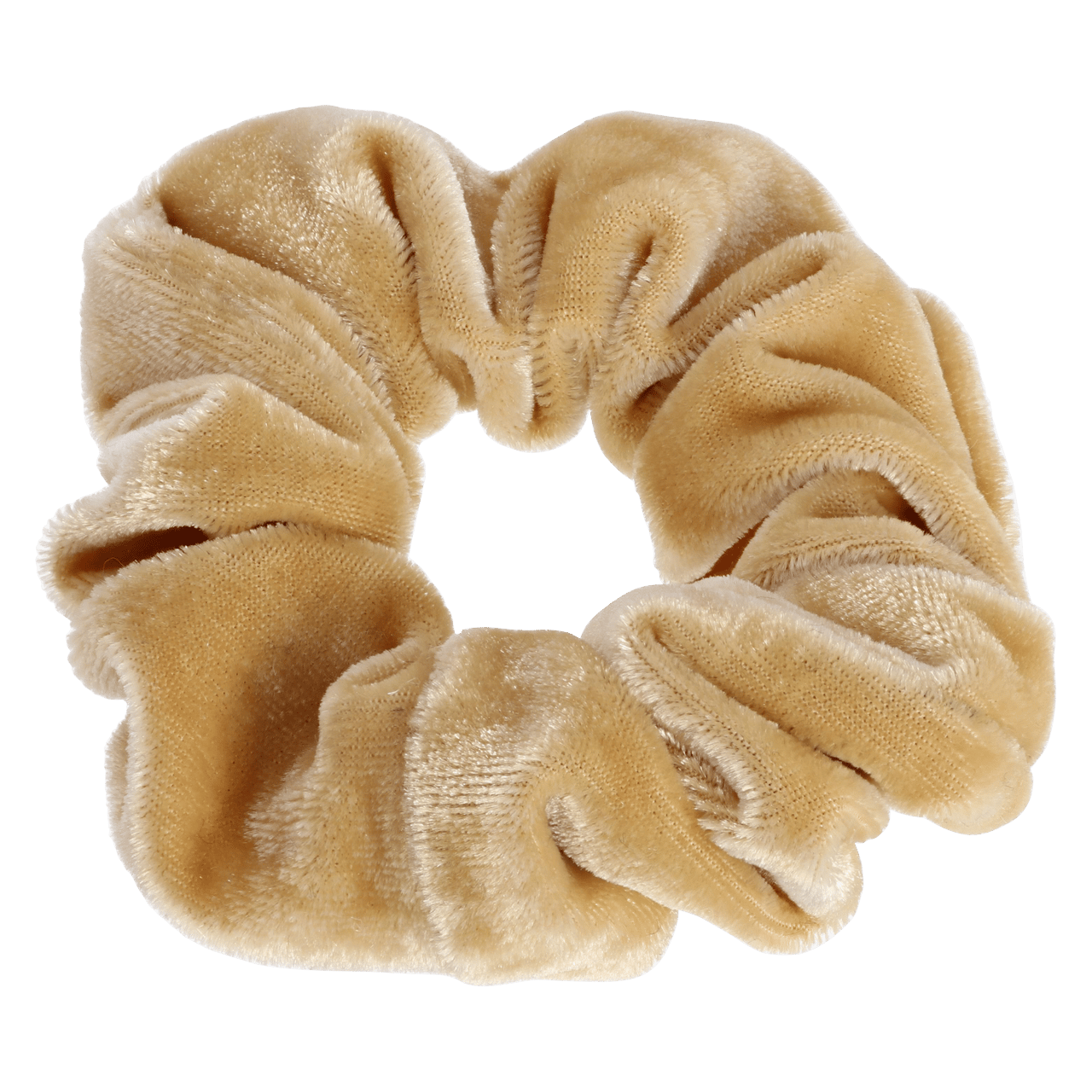 Stoffen Zijde scrunchie violet voor dames