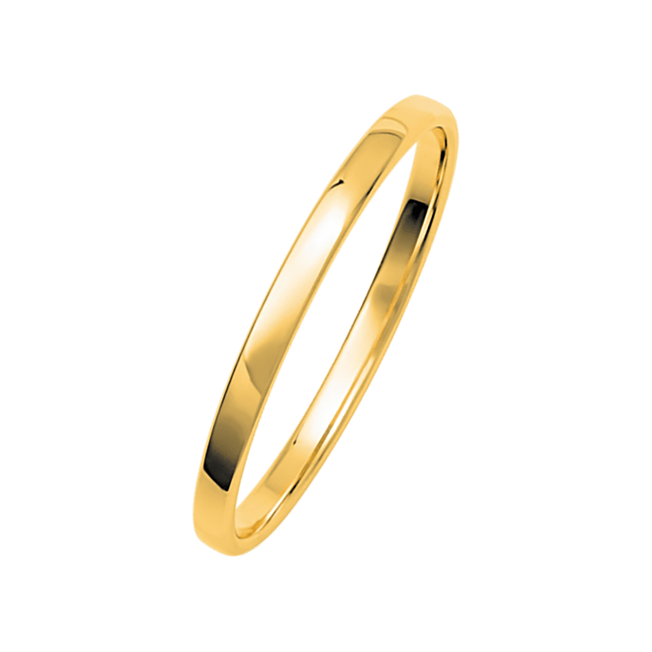 Trauring für Damen, 375 Gelbgold, Gentle, H237