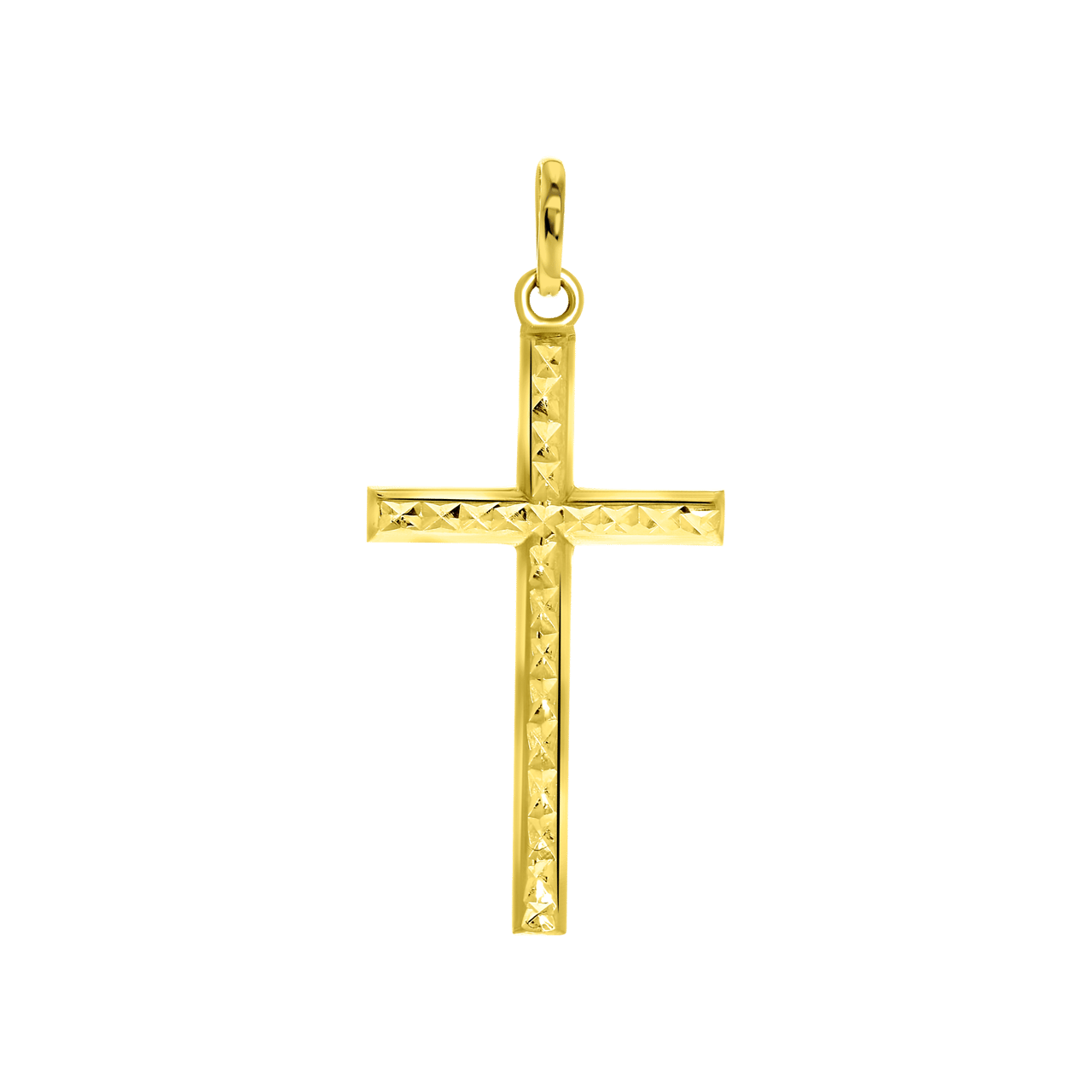 585 Gelbgold-Anhänger „Kreuz“