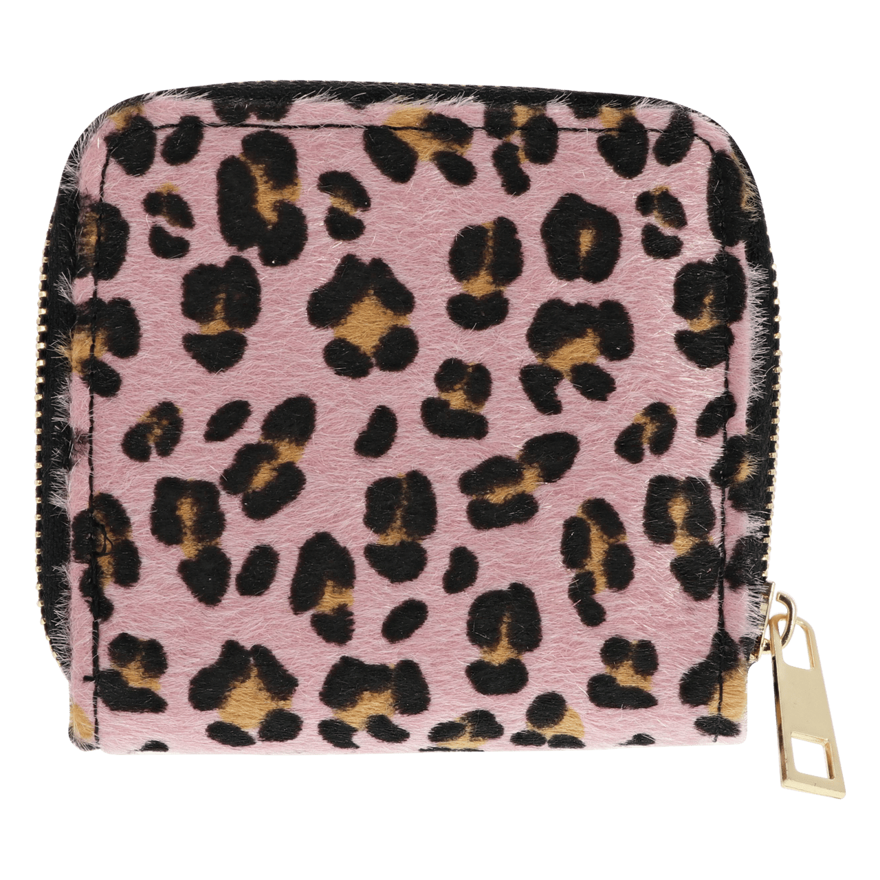 Portemonnee dierenprint roze