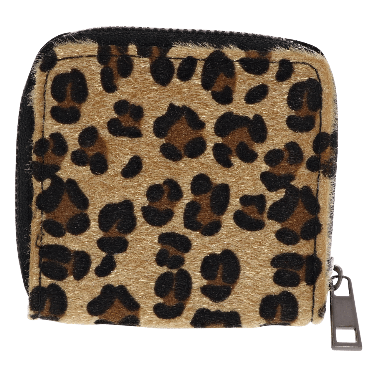Portemonnee dierenprint beige