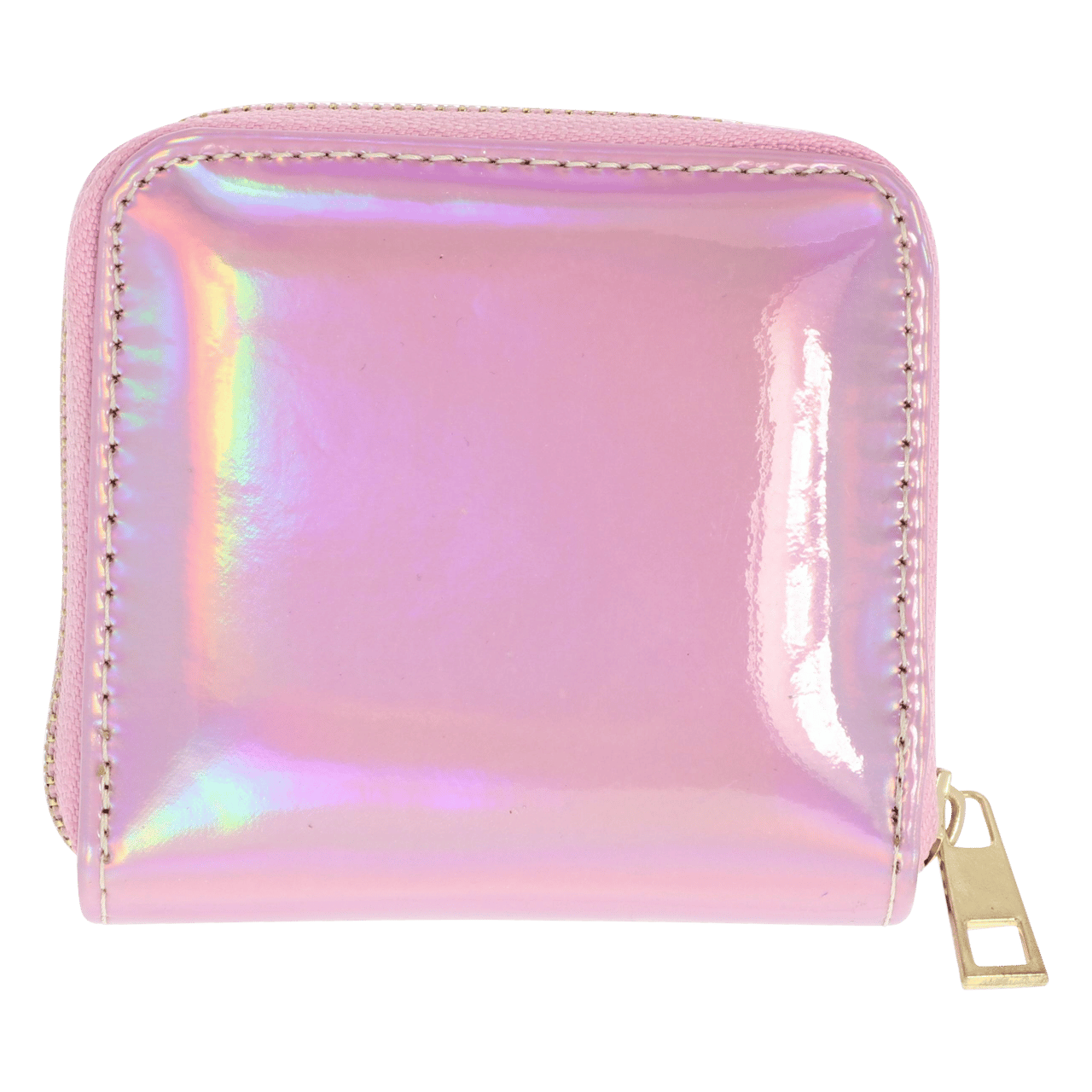 Geldbörse, rosa mit Glanzeffekt