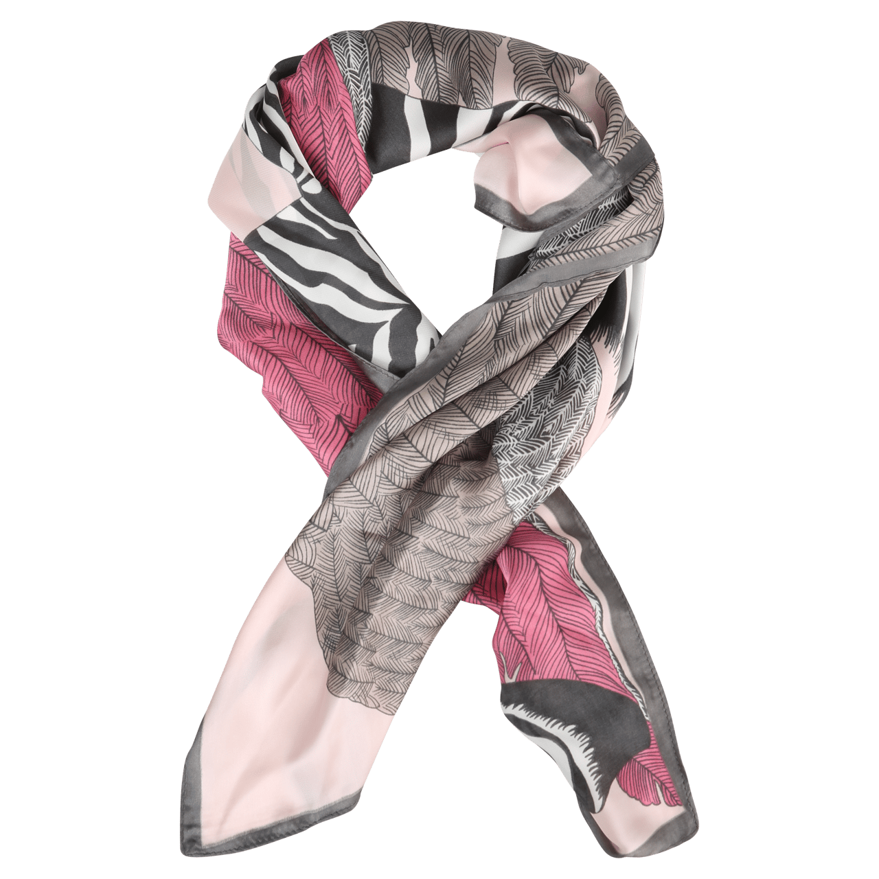 Halstuch mit Zebra-Motiv