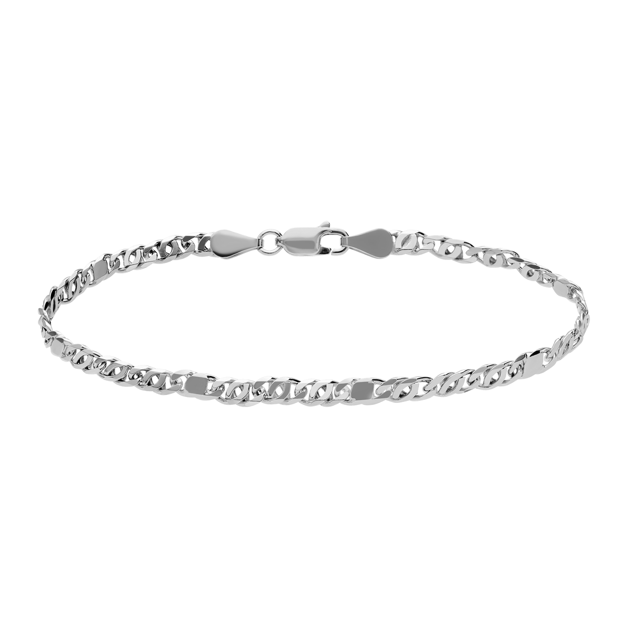 Armband, 925 Silber, Gourmetglied