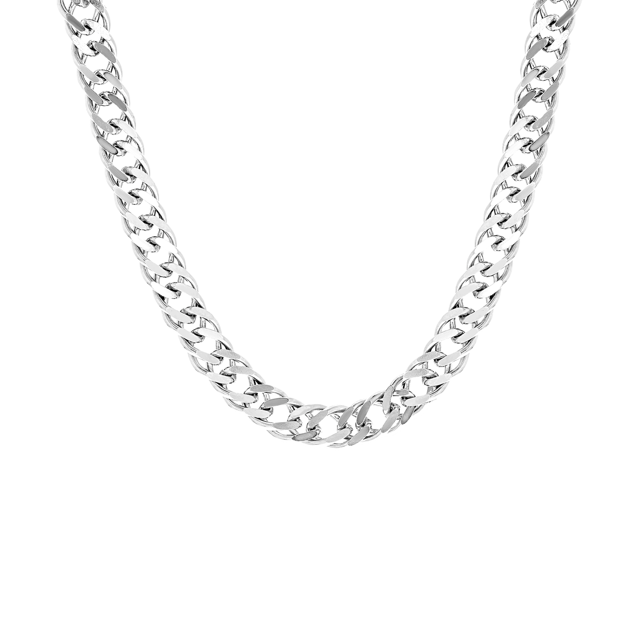 Halskette, 925 Silber, Gourmetglied