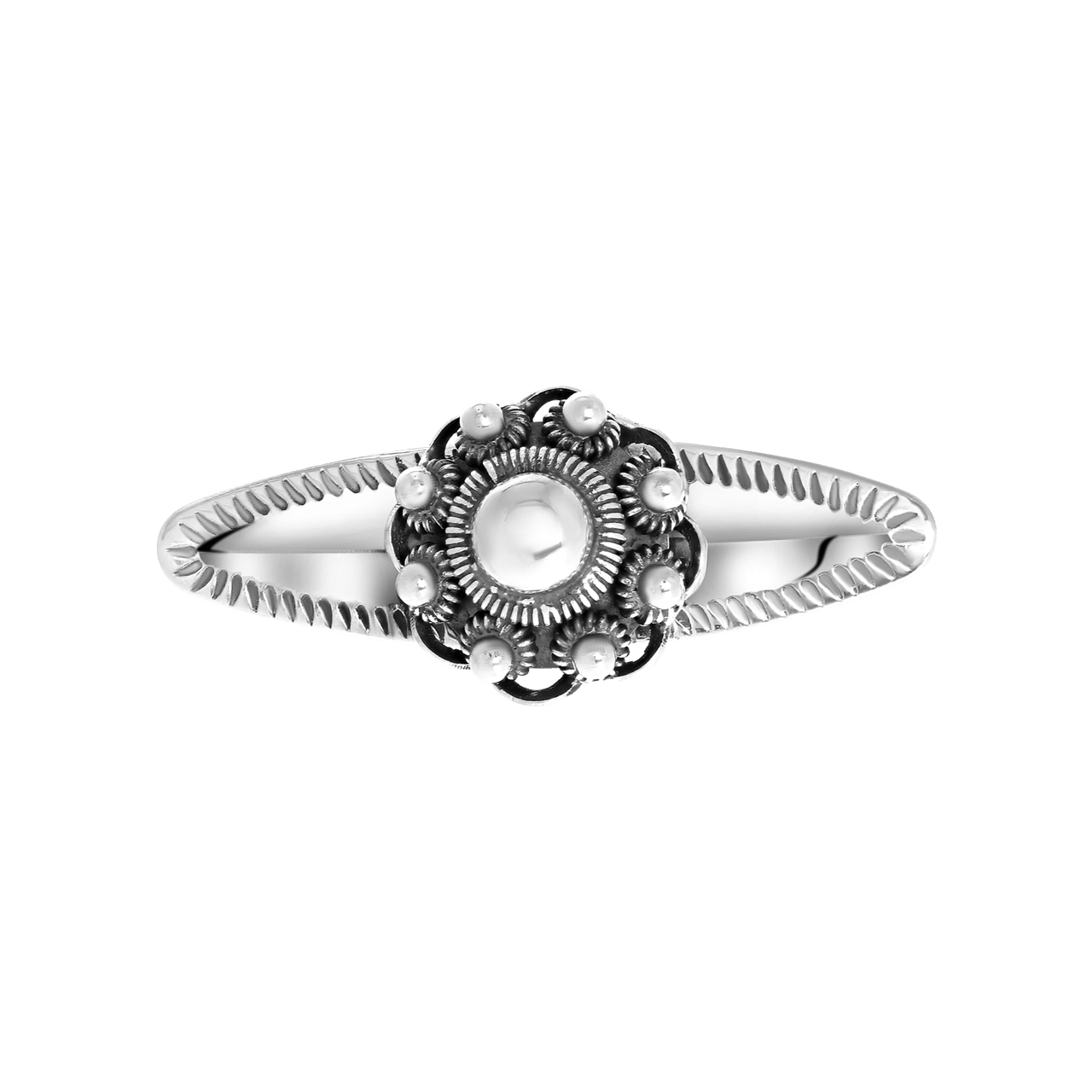 Zilveren broche Zeeuwse knoop